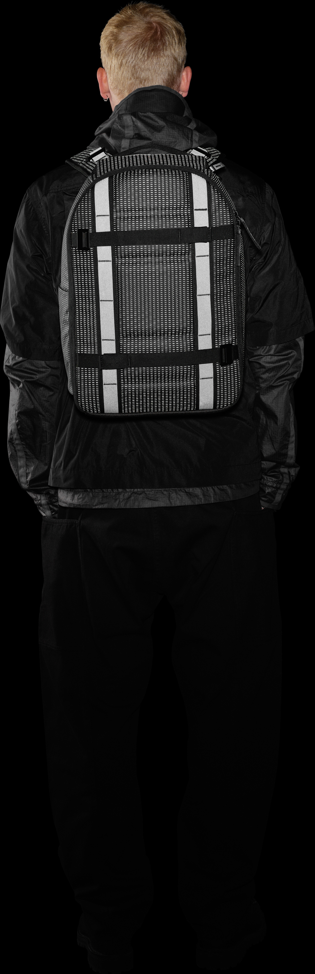Db Hugger Backpack 20L -reppu, reflective black