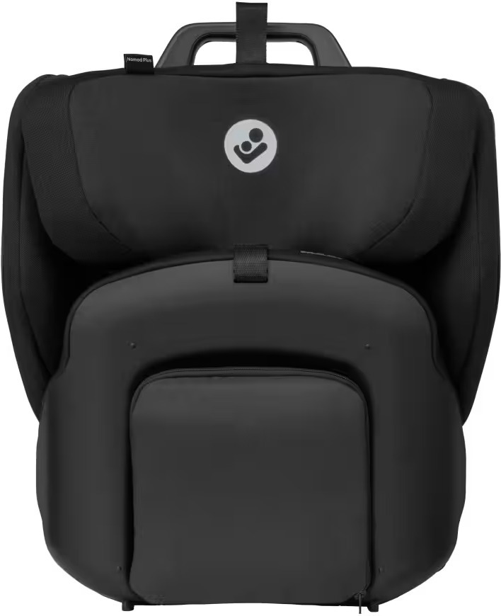 Maxi-Cosi Nomad Plus -matkaturvaistuin, 76 - 105 cm, Authentic Black, kokoontaittuva
