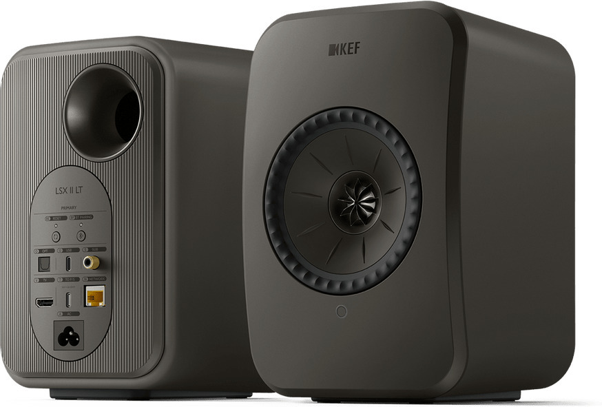 KEF LSX II LT aktiivikaiutinpari, grafiitinharmaa