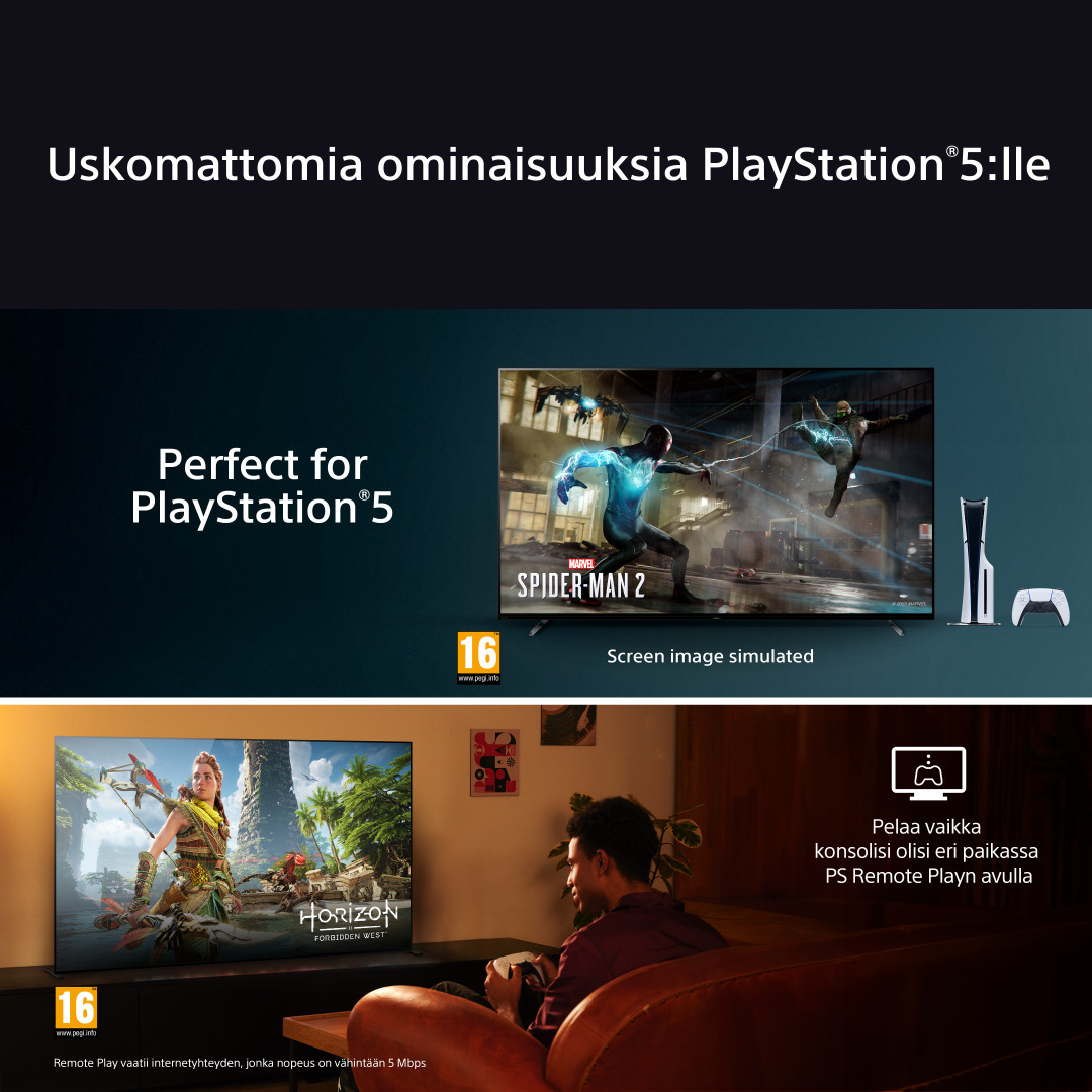 Sony 75" Bravia 9 – 4K QD Mini-LED Google TV