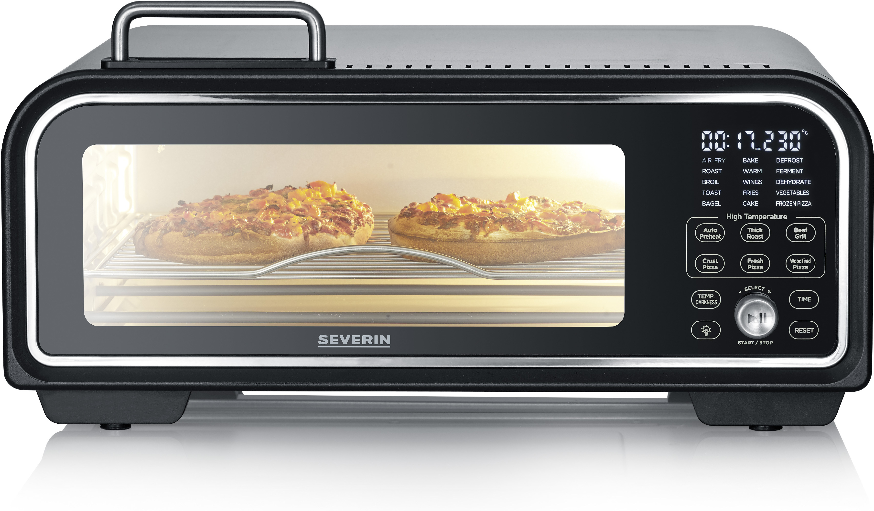 Severin Serico PG8575 digitaalinen pizza- ja monitoimiuuni