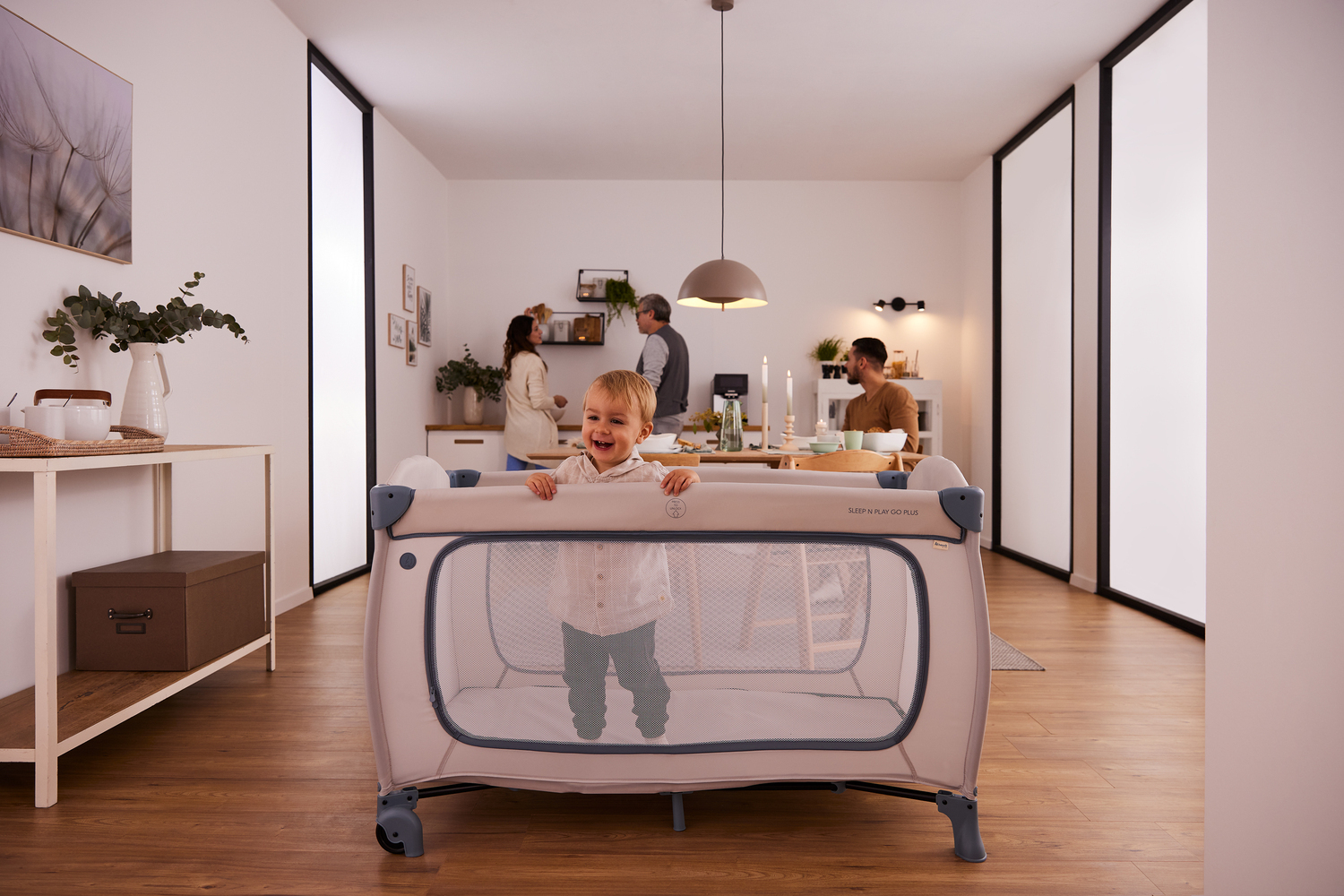 Hauck Sleep N Play Go Plus matkasänky, Dusty Cork