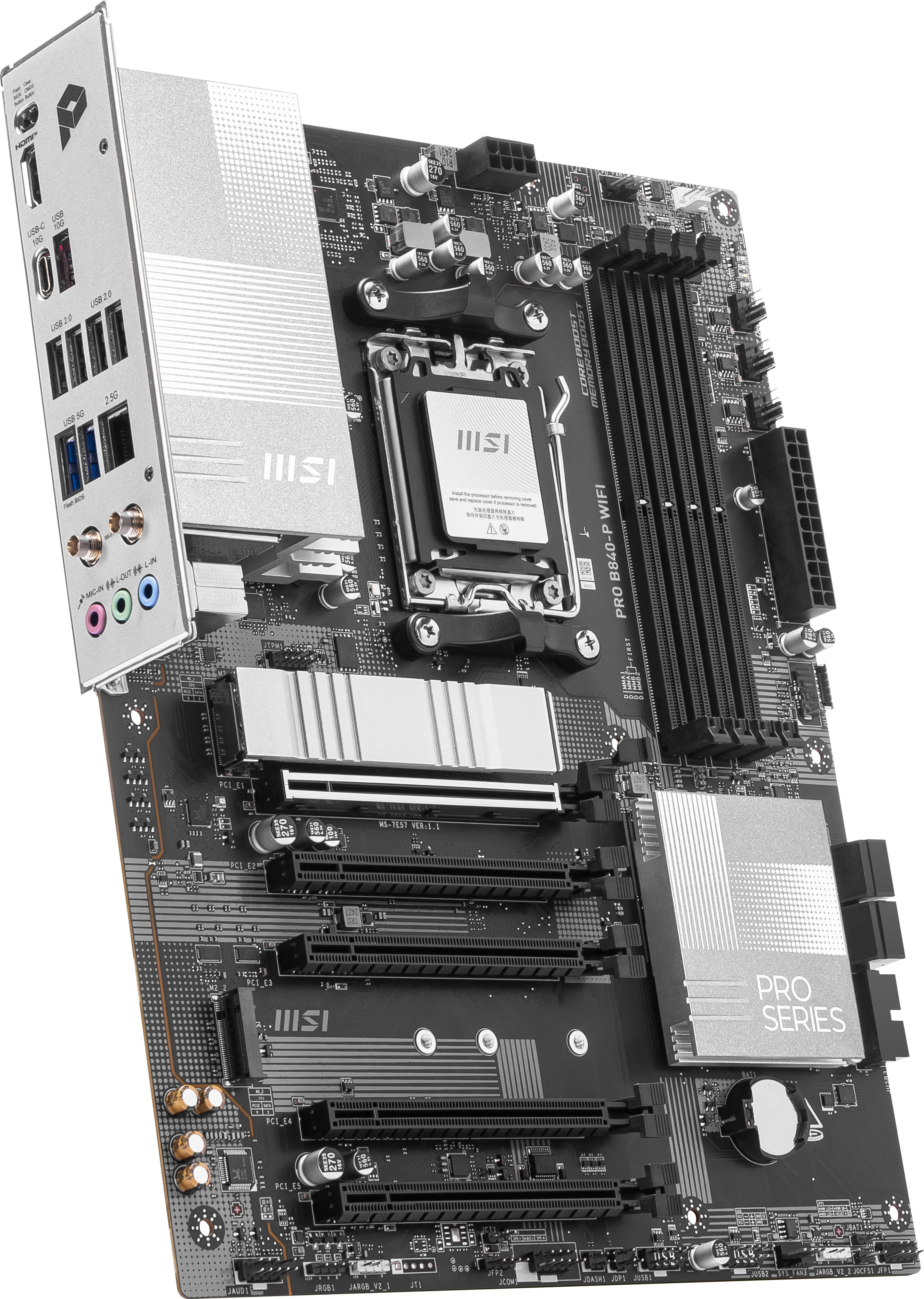 MSI PRO B840-P WIFI AM5 ATX-emolevy