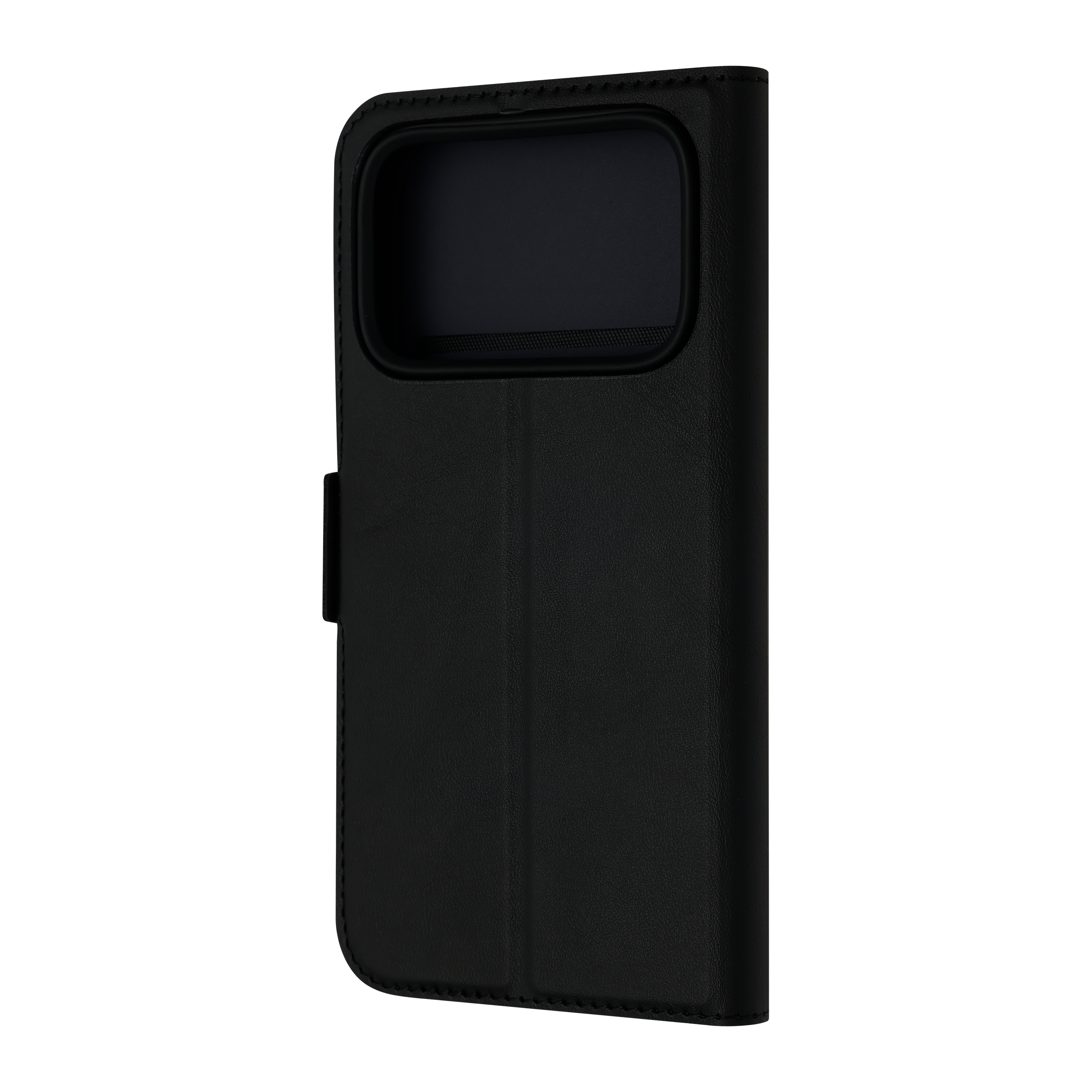 FoneKit MagSafe-yhteensopiva BookCase suojakotelo, iPhone 17 Pro, musta