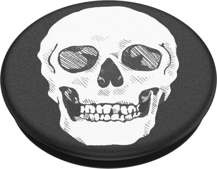 PopSockets PopGrip -puhelinpidike, Shaky Bones White