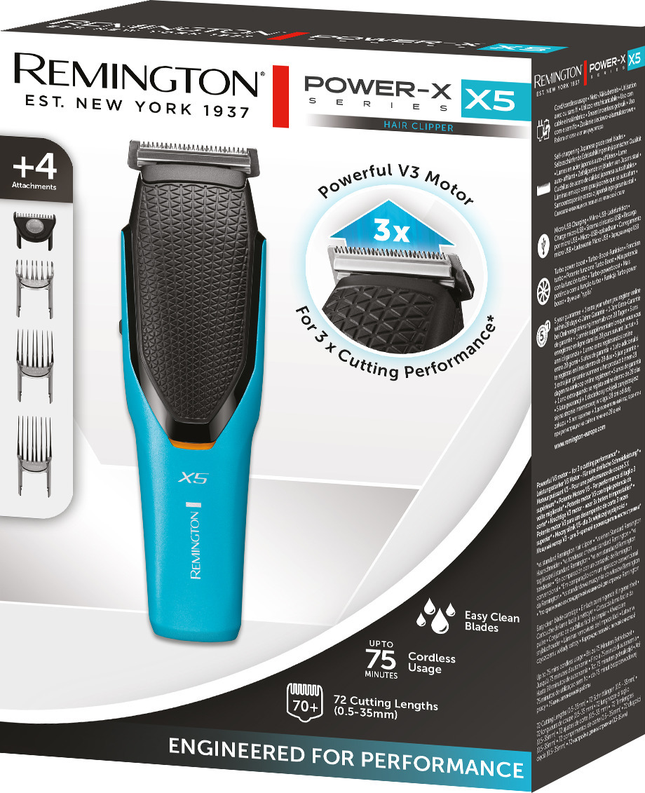Remington HC5000 X5 Power-X Series -hiustenleikkuri