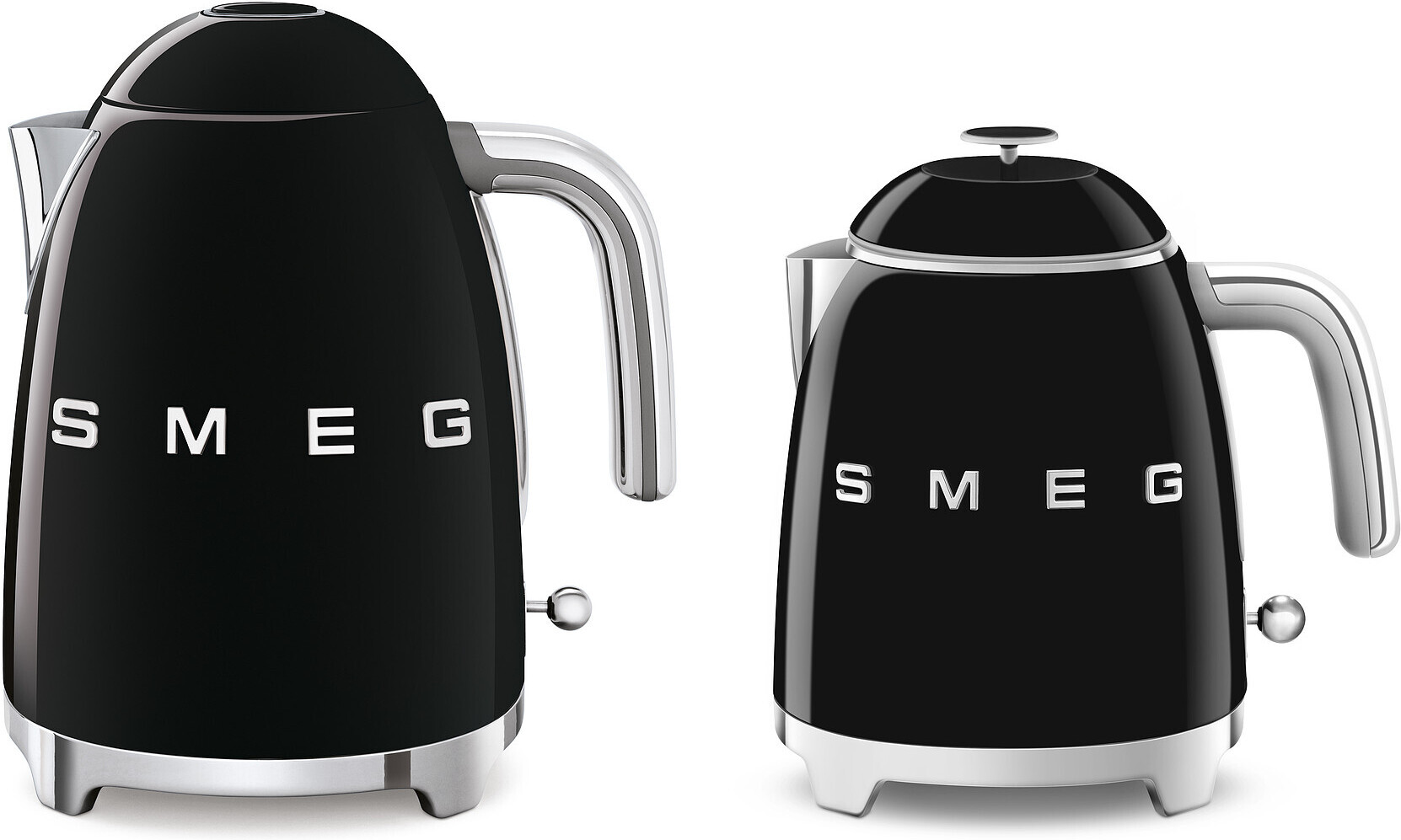 Smeg KLF05BLEU -vedenkeitin, musta