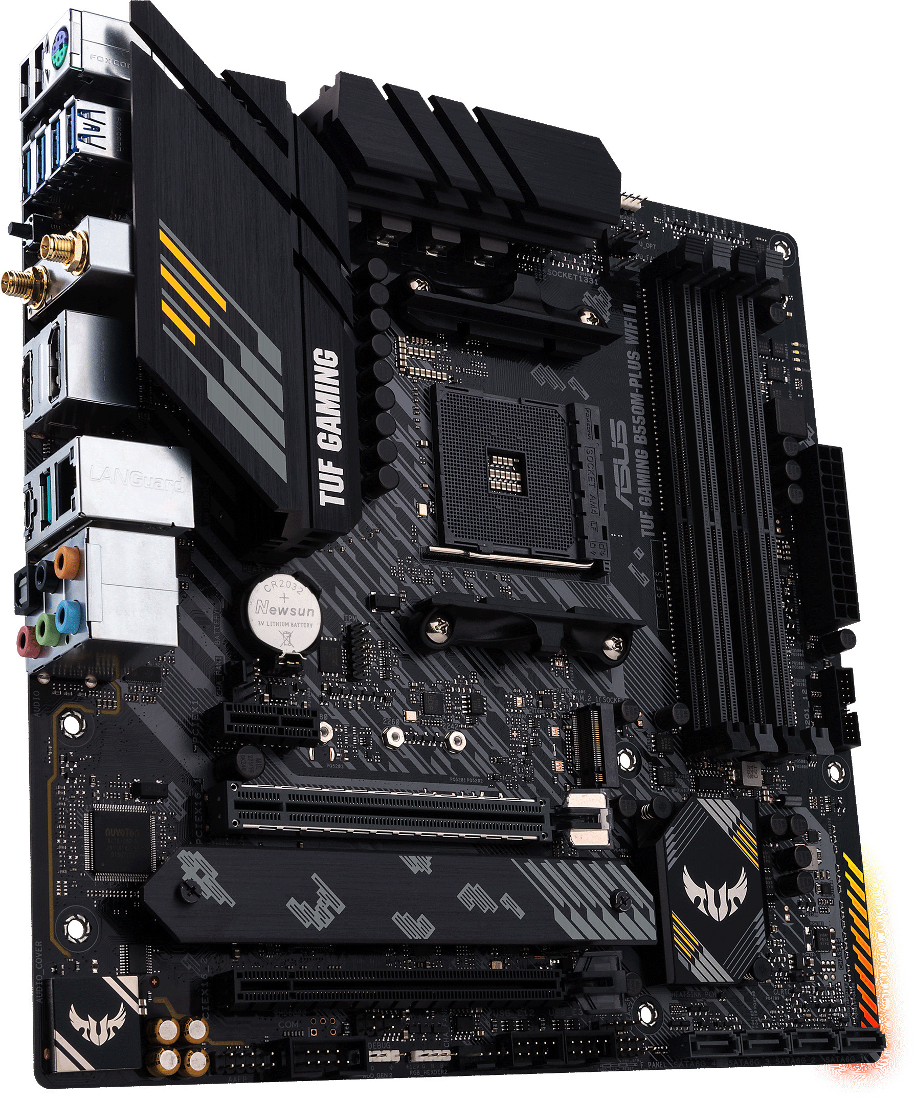 Asus TUF GAMING B550M-PLUS WIFI II AM4 microATX-emolevy