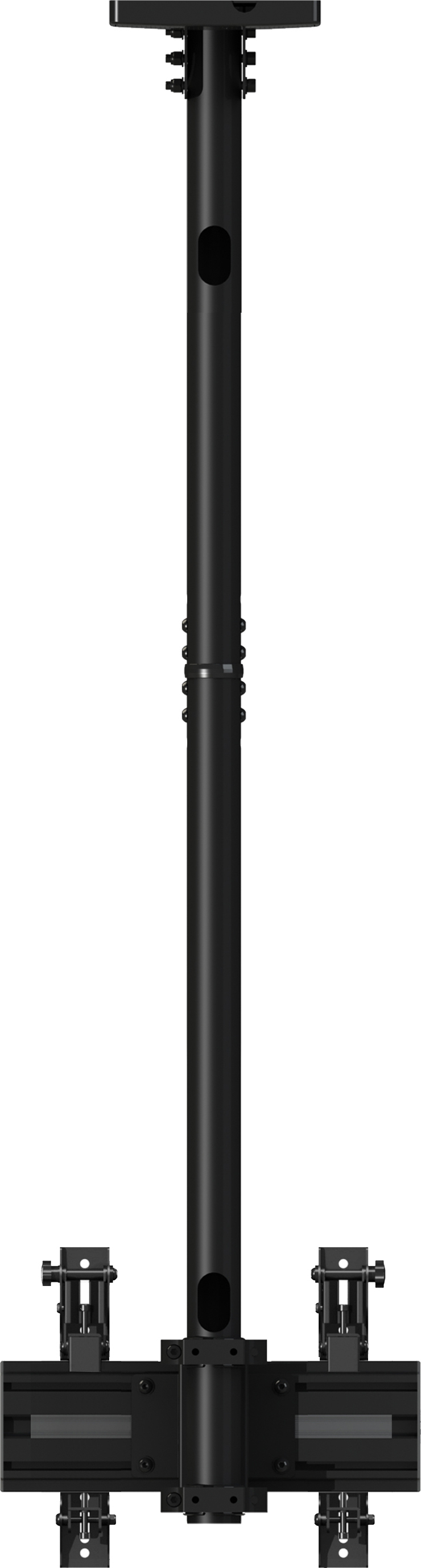 Multibrackets M Ceiling Mount Pro 1U VESA 200 -kattokiinnike 24-42" näytöille