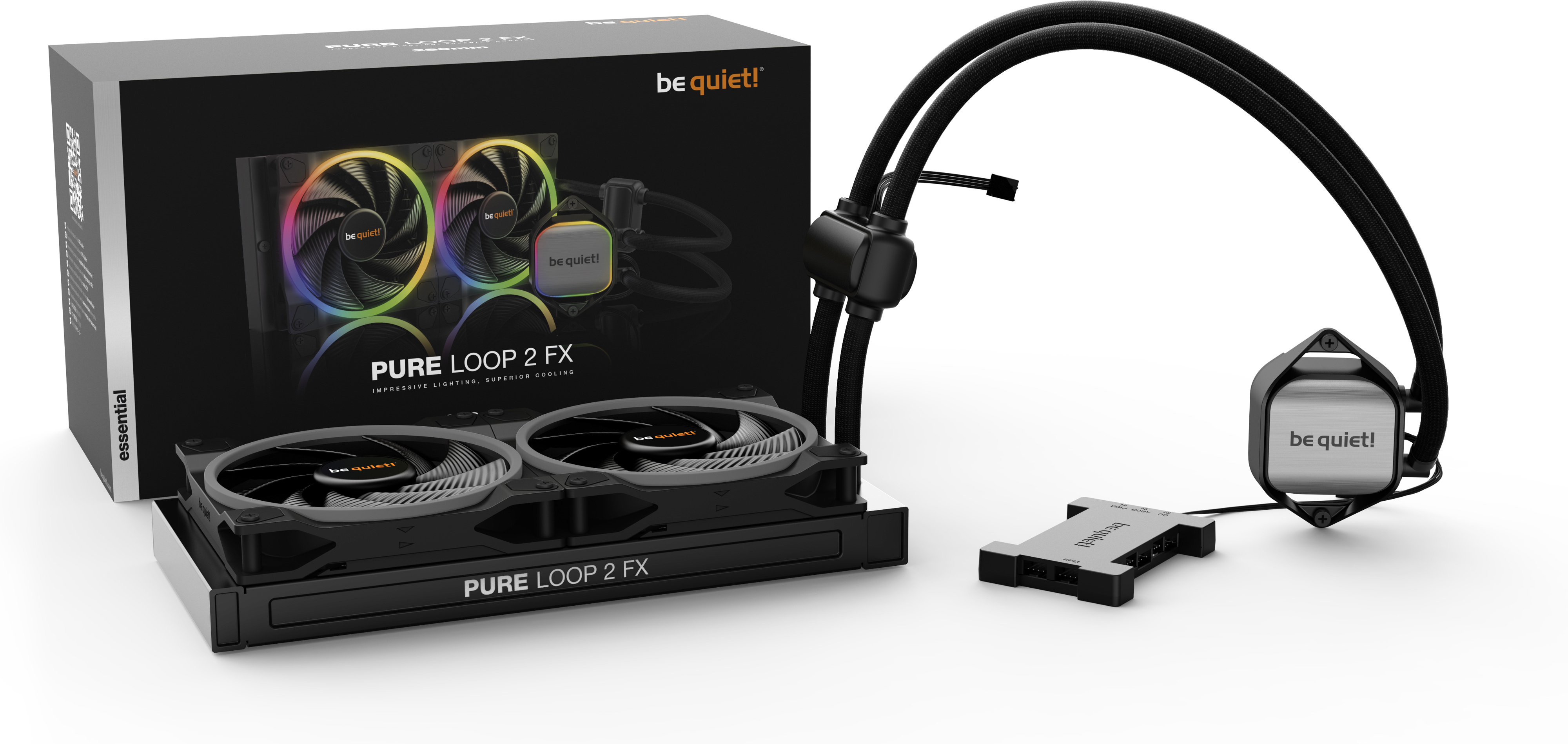 be quiet! Pure Loop 2 FX 280mm -nestejäähdytysjärjestelmä ...