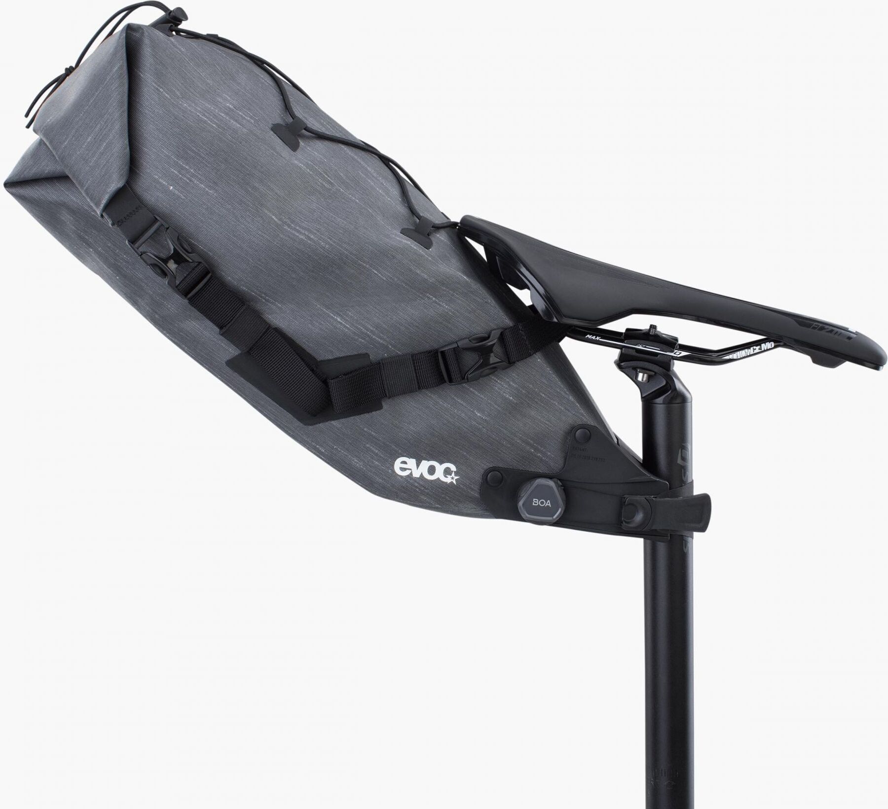 Evoc Seat Bag Boa -polkupyörän satulalaukku, harmaa, 8 litraa