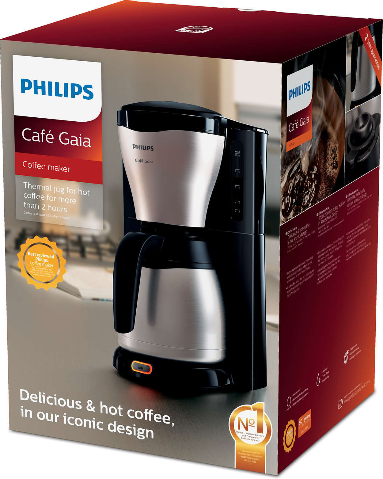 Philips HD7548/20 Cafe Gaia -kahvinkeitin