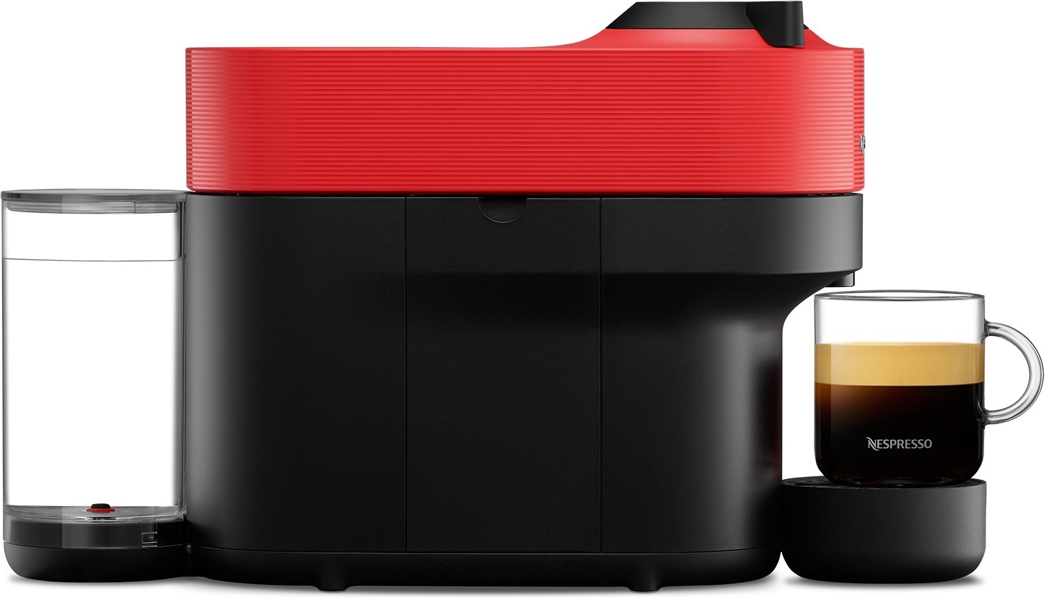 Nespresso Vertuo POP XN920510WP -kahvikapselikone, punainen/musta