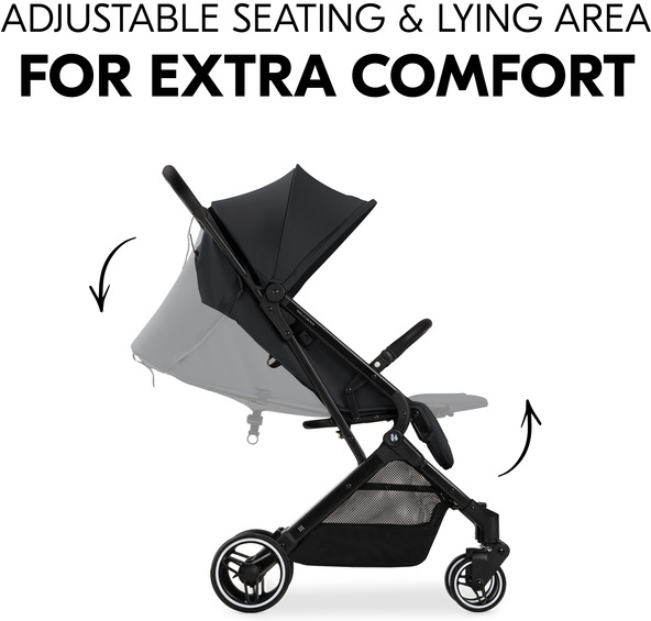 Hauck Travel N Care Plus -matkarattaat, Black