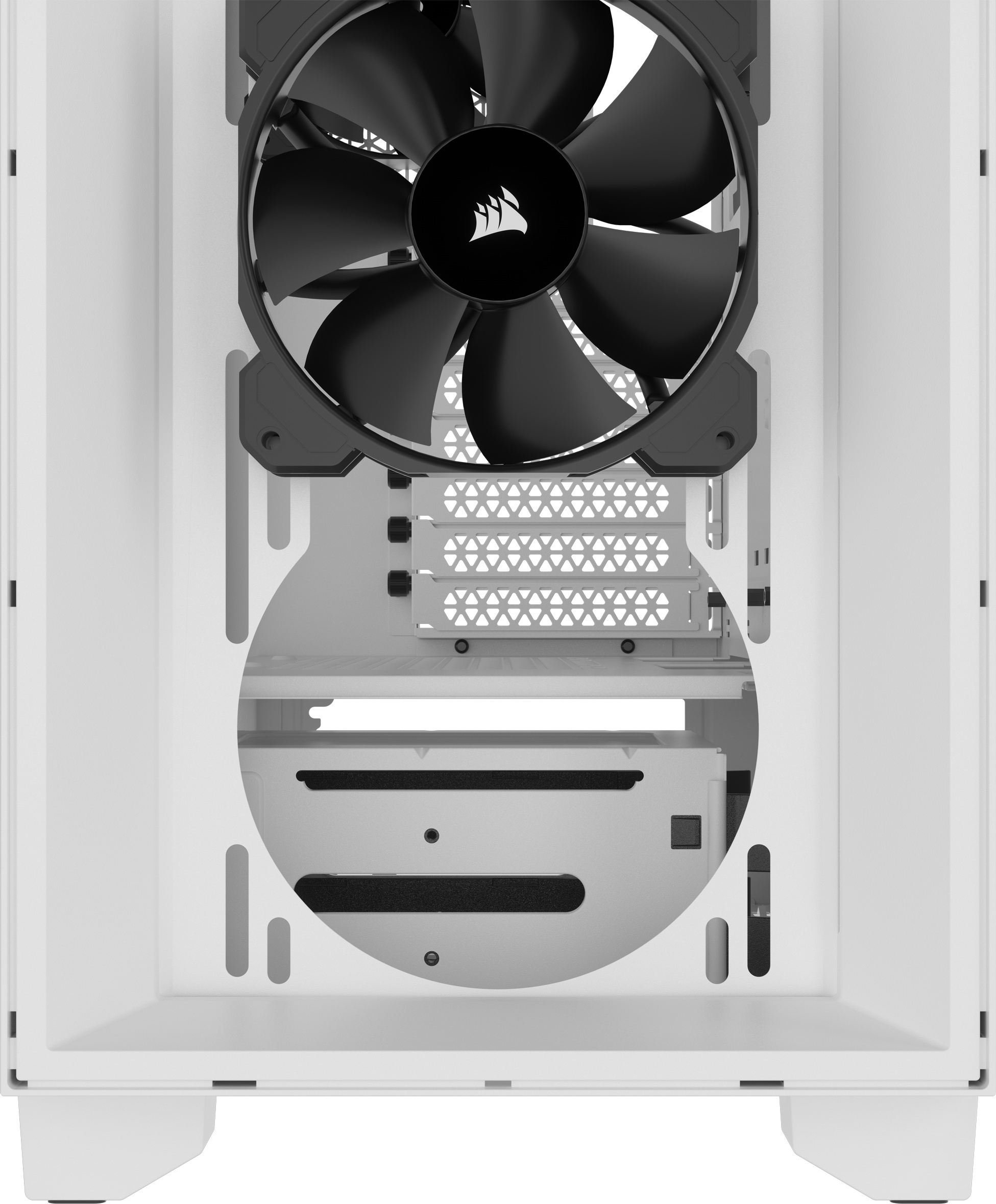 Corsair 3000D Airflow Mid Tower ATX-kotelo ikkunalla, valkoinen