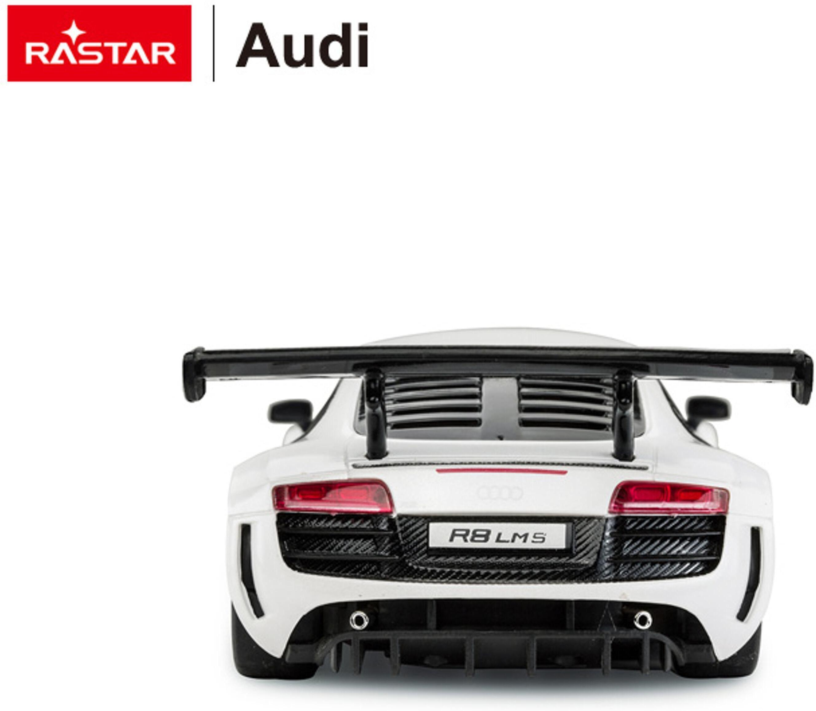 RASTAR AUDI R8 Silver R/C -kauko-ohjattava auto, 1:24