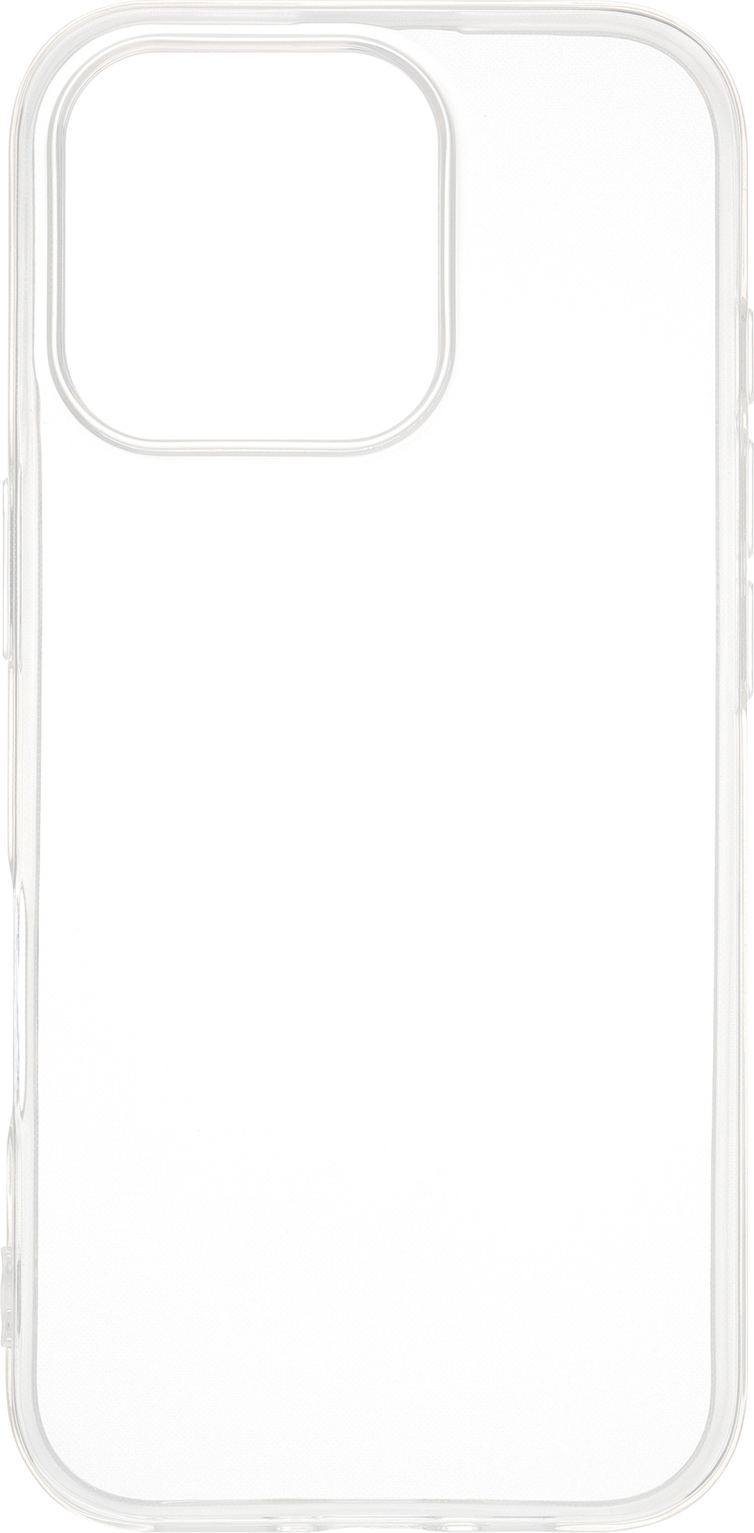 Fonekit silikonisuoja, iPhone 16 Pro, läpinäkyvä