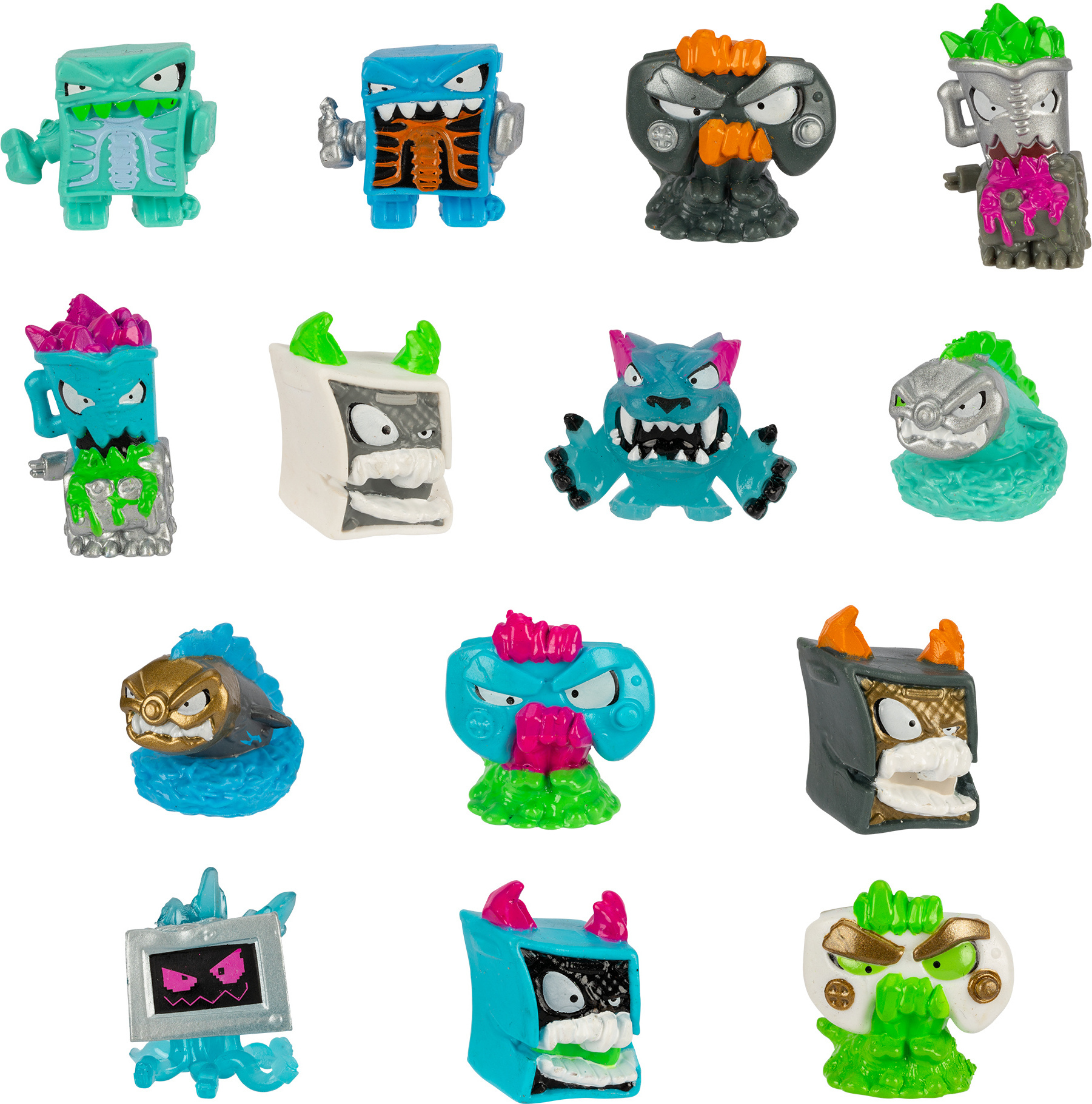 MrBeast Lab Swarms Mega Lab - 12 hahmoa, lajitelma