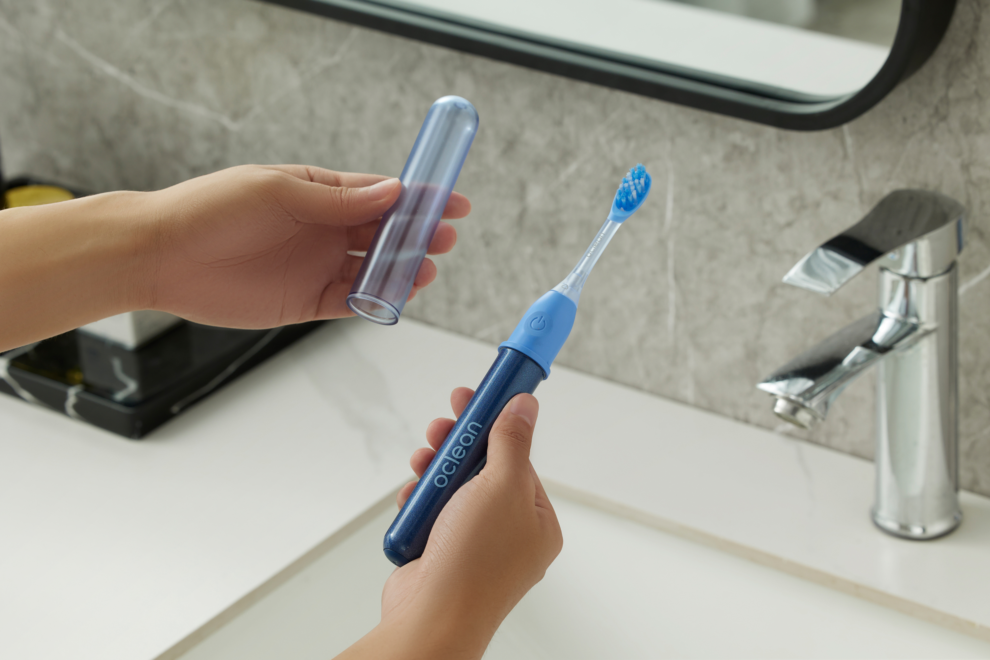 Oclean X Lite Smart Sonic -sähköhammasharja, sininen