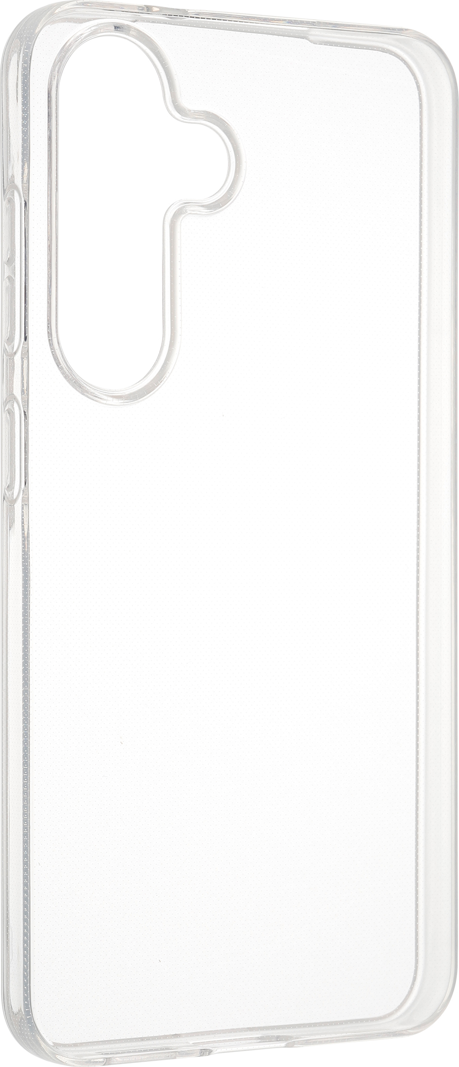FoneKit silikonisuoja, Samsung Galaxy S25, läpinäkyvä