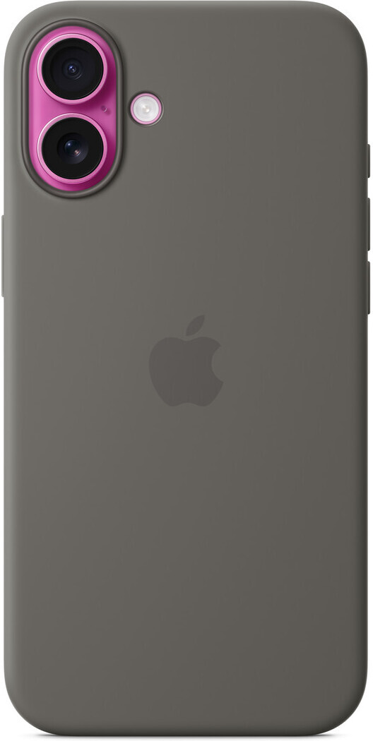Apple iPhone 16 Plus silikonikuori MagSafella, liuskeen­harmaa