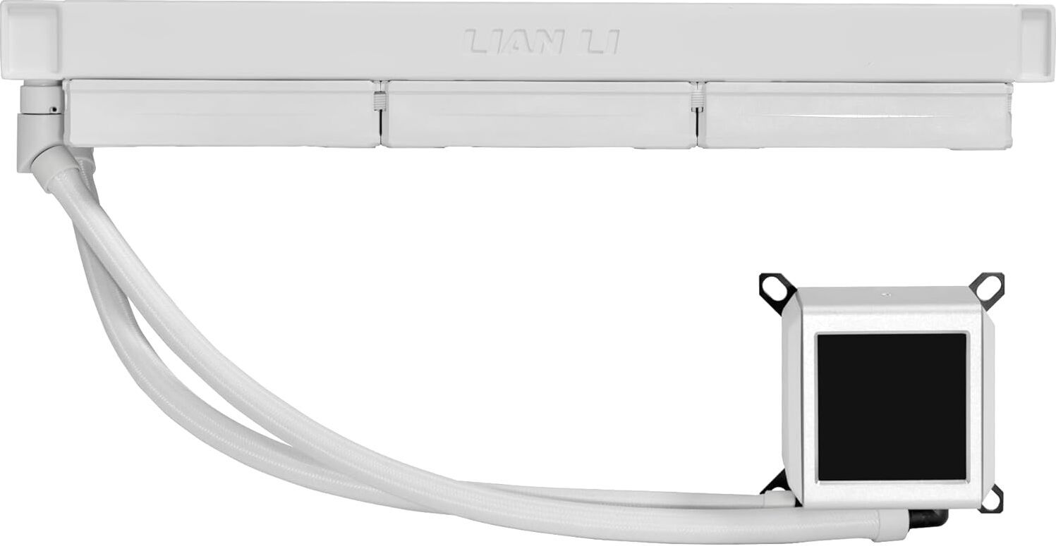 Lian Li Galahad II LCD 280 mm -nestejäähdytysjärjestelmä, valkoinen