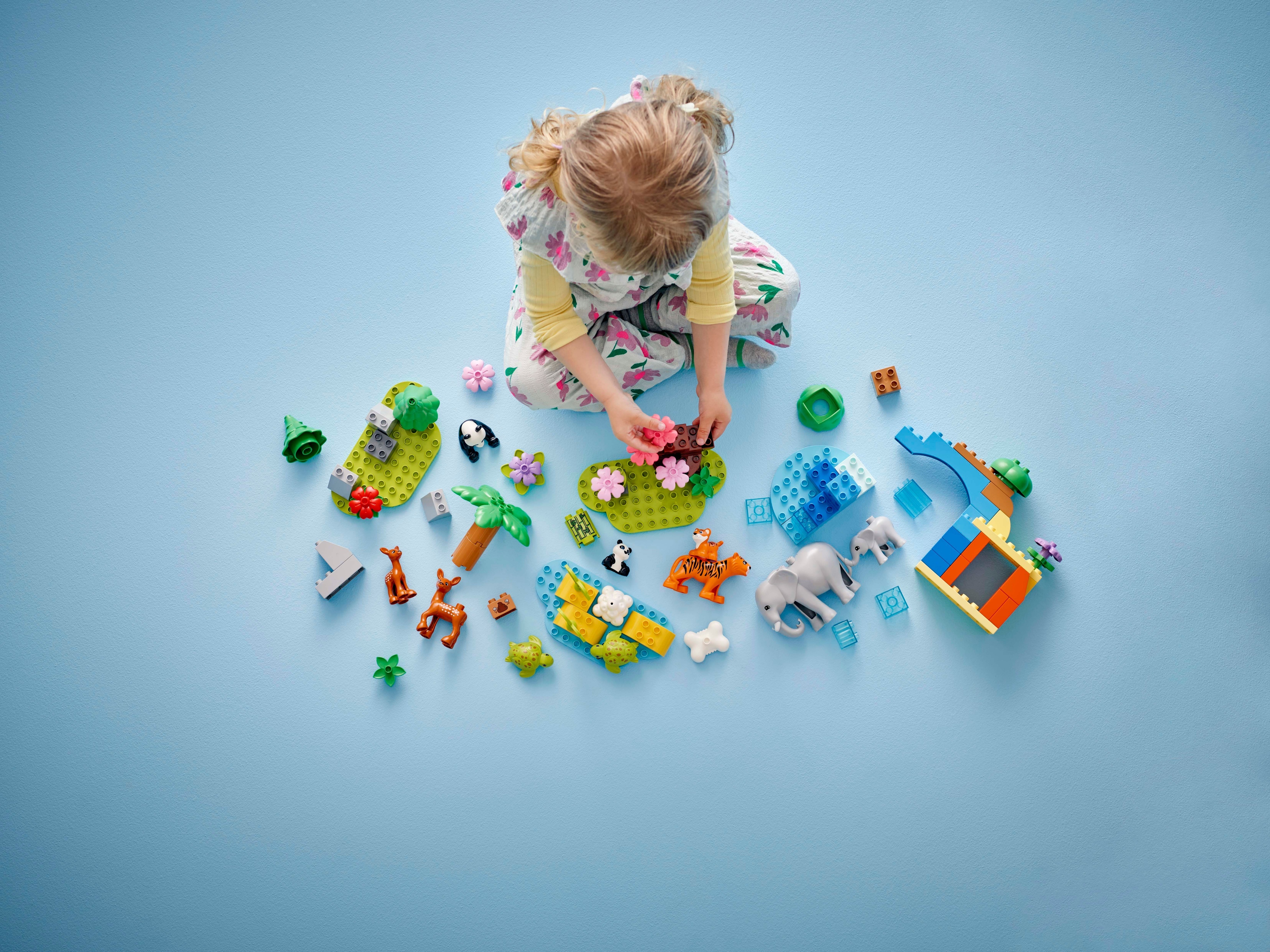 LEGO DUPLO Town 10446 – 3-in-1 luonnoneläinperheet