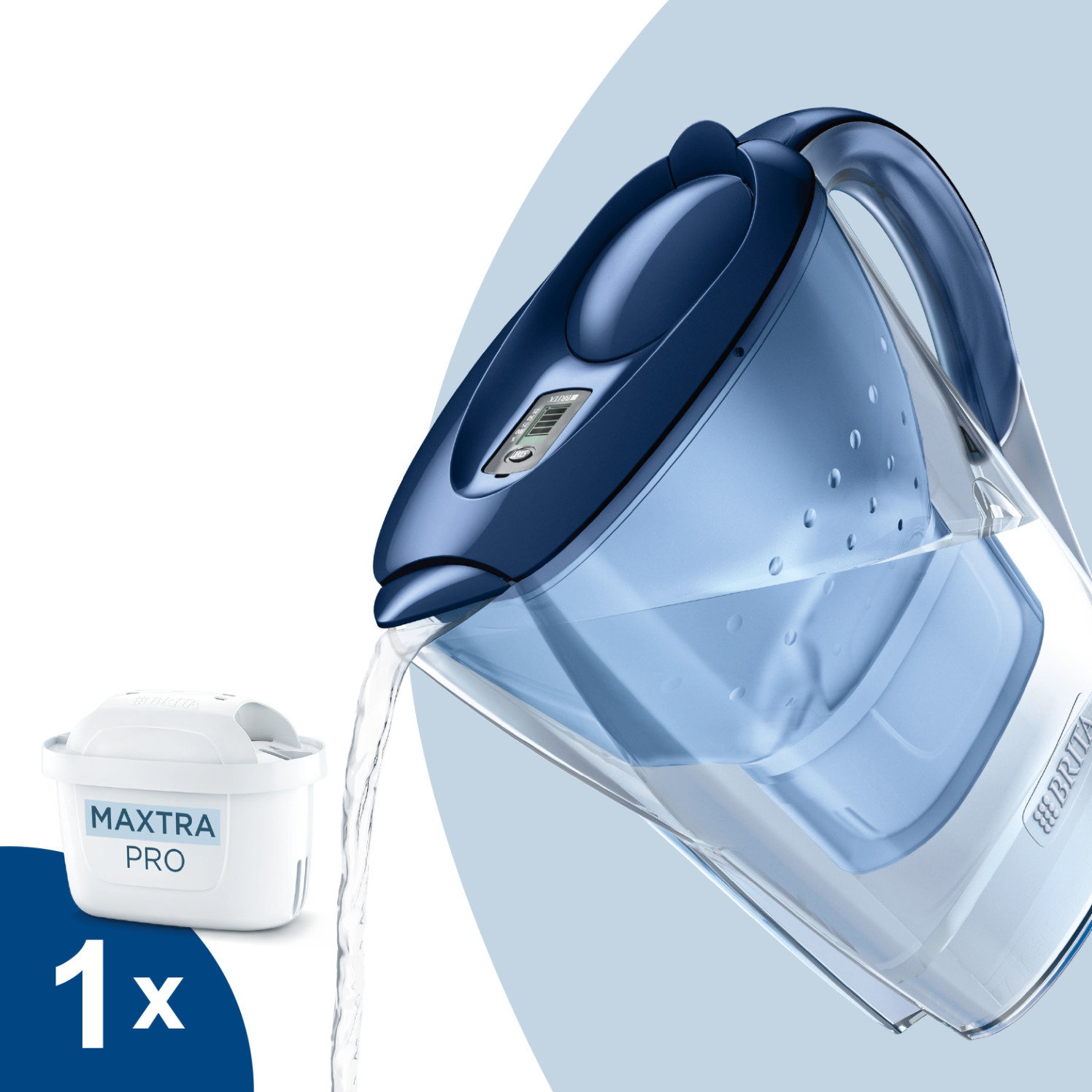 Brita Marella vedensuodatuskannu valkoinen, 2,4 L