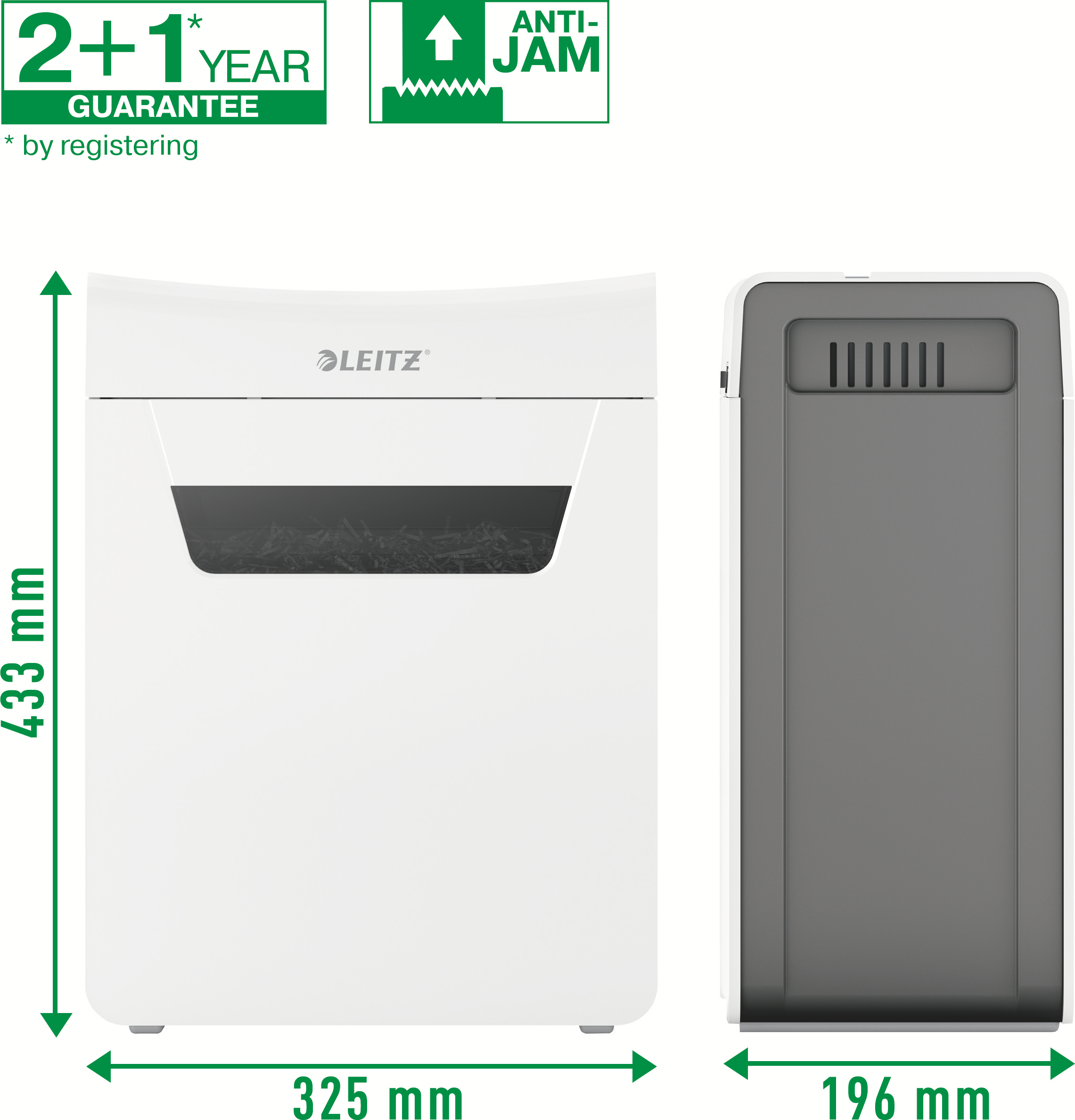 Leitz IQ Protect 8 -paperisilppuri, P4