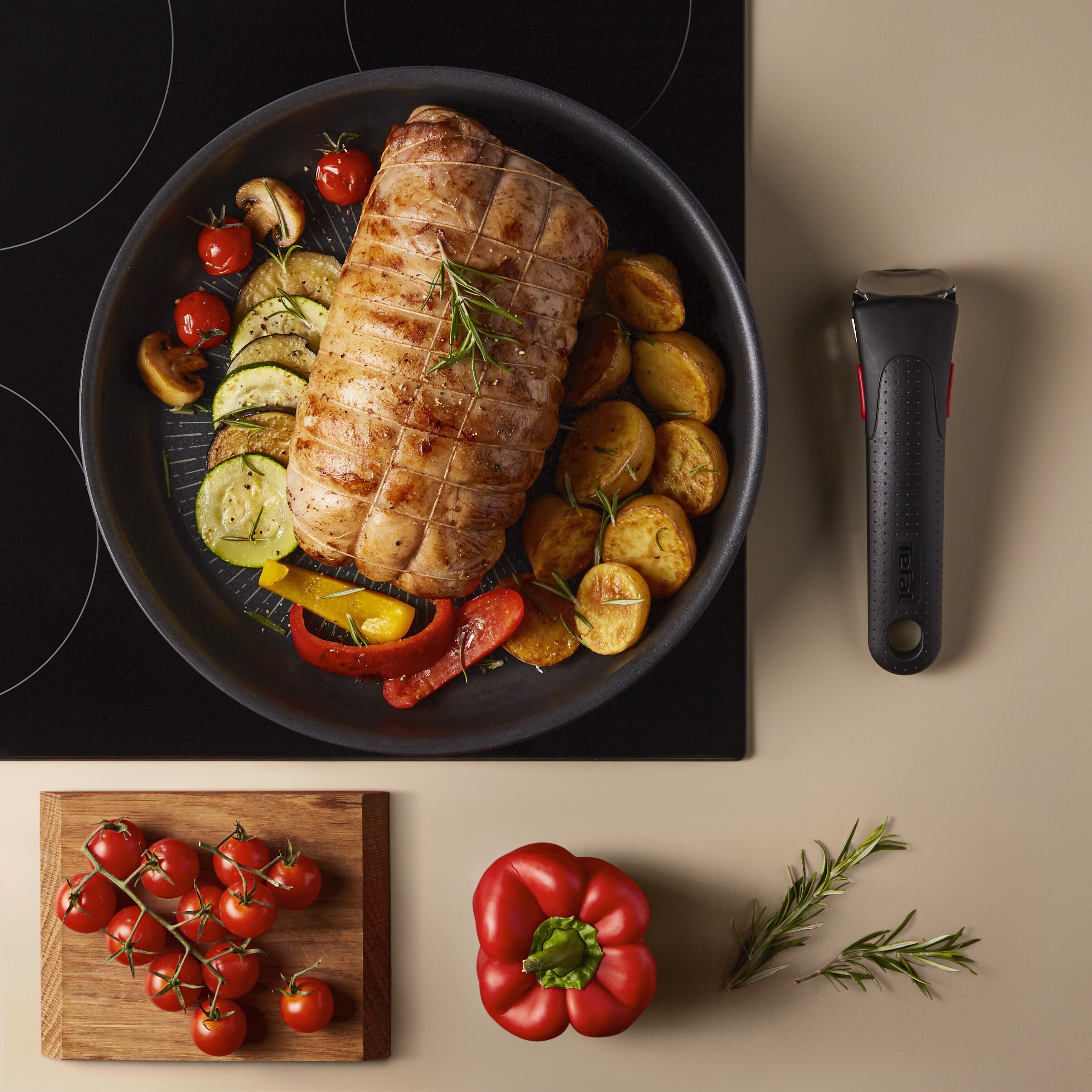 Tefal Ingenio Eco Resist -paistinpannu, 24 cm