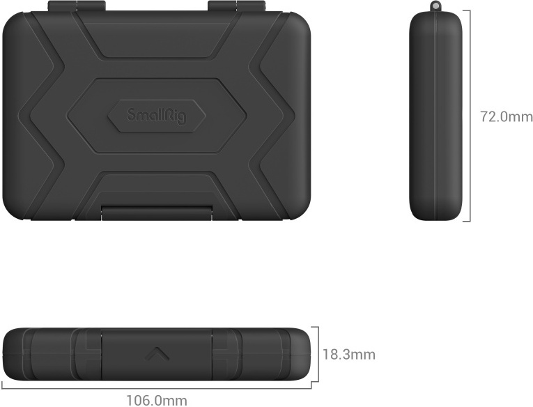 SmallRig 3192 Memory Case -muistikorttikotelo