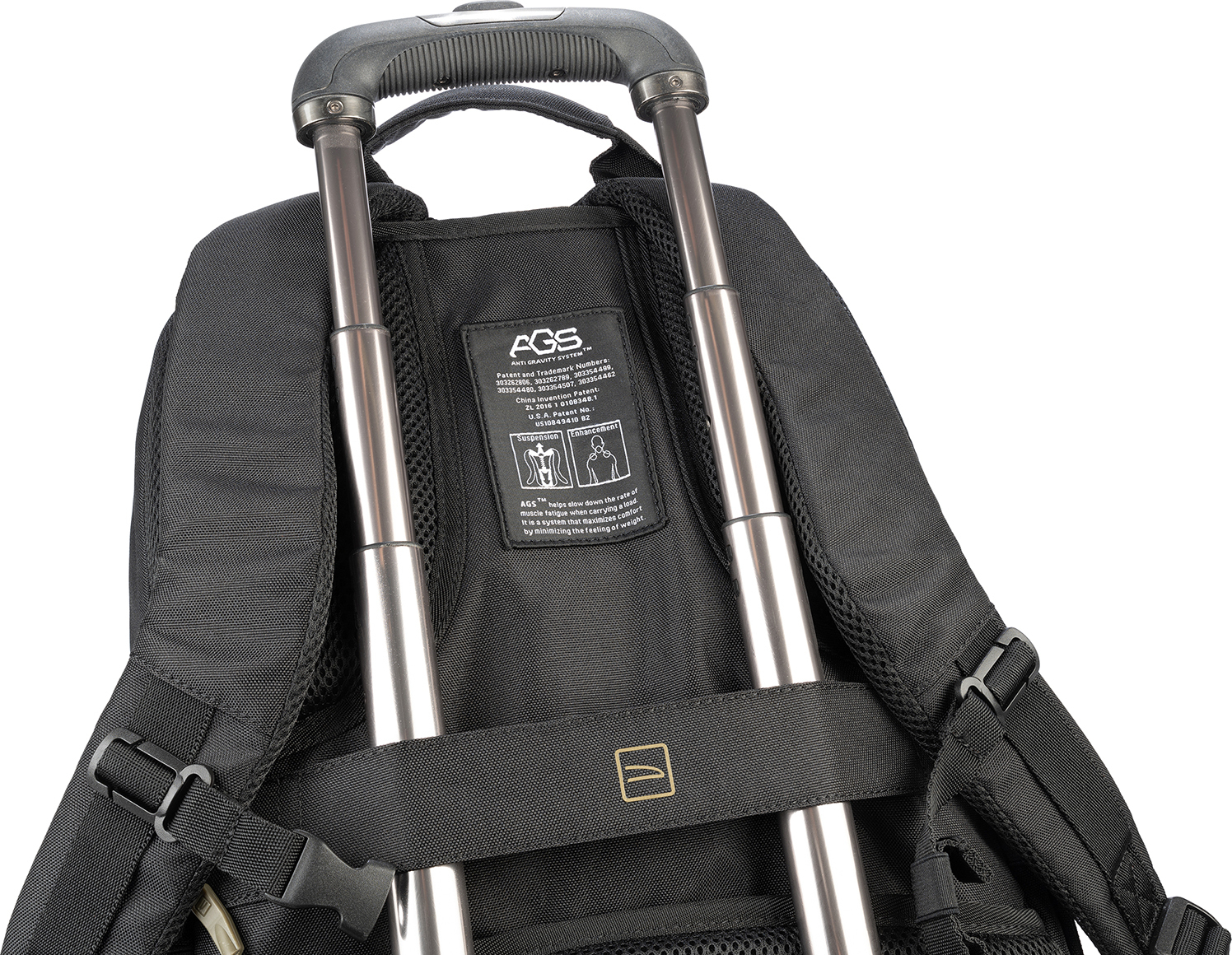 Tucano Bizip AGS -tietokonereppu 17" kannettavalle tietokoneelle, musta