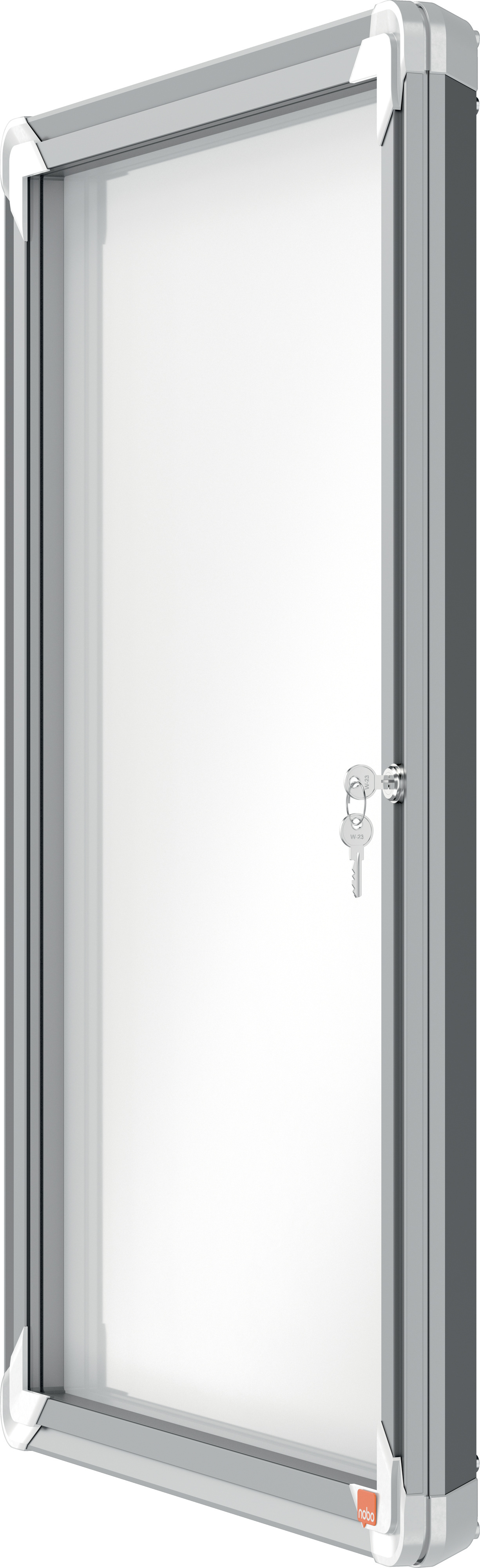 Nobo Premium Plus -lukollinen ilmoitustaulu, sivusta aukeava, 4 x A4