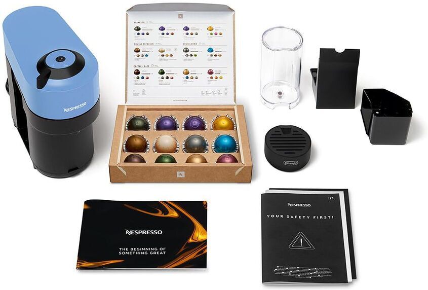 Nespresso Vertuo POP ENV90.A -kahvikapselikone, sininen
