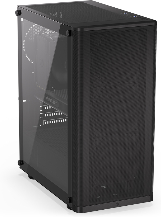Endorfy Ventum 200 Air ATX-kotelo ikkunalla, musta