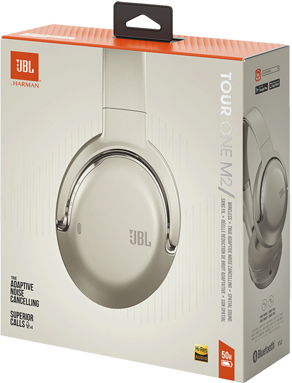 JBL Tour One M2 -langattomat vastamelukuulokkeet, samppanja