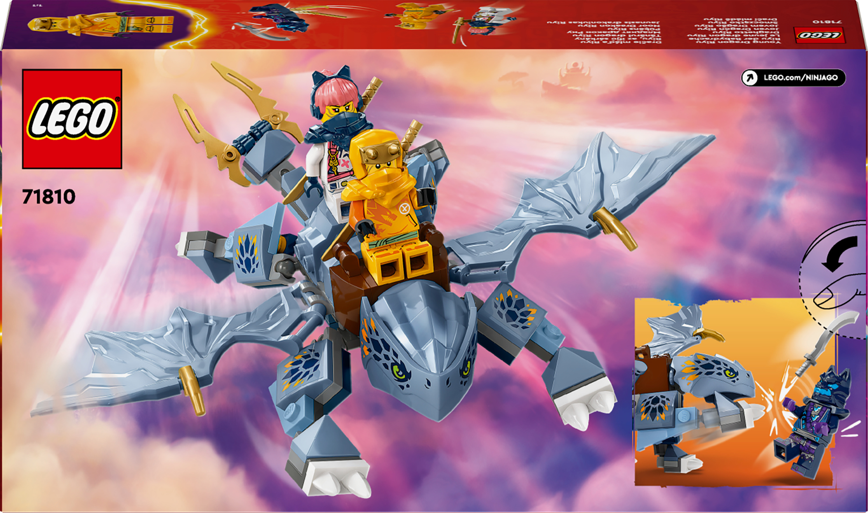 LEGO Ninjago 71808  - Kain tulielementti-robotti