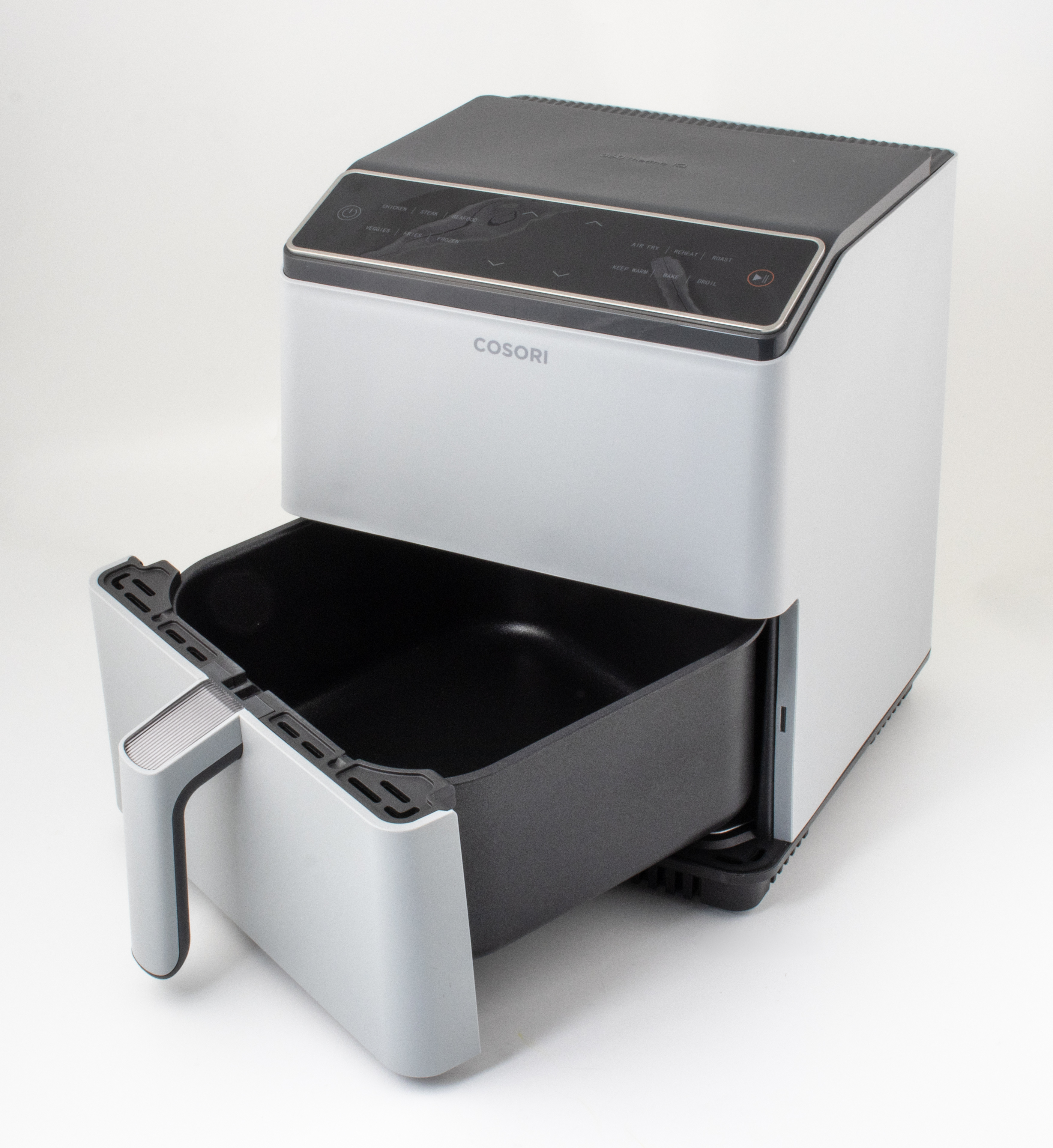 Cosori Dual Blaze -airfryer, tummanharmaa