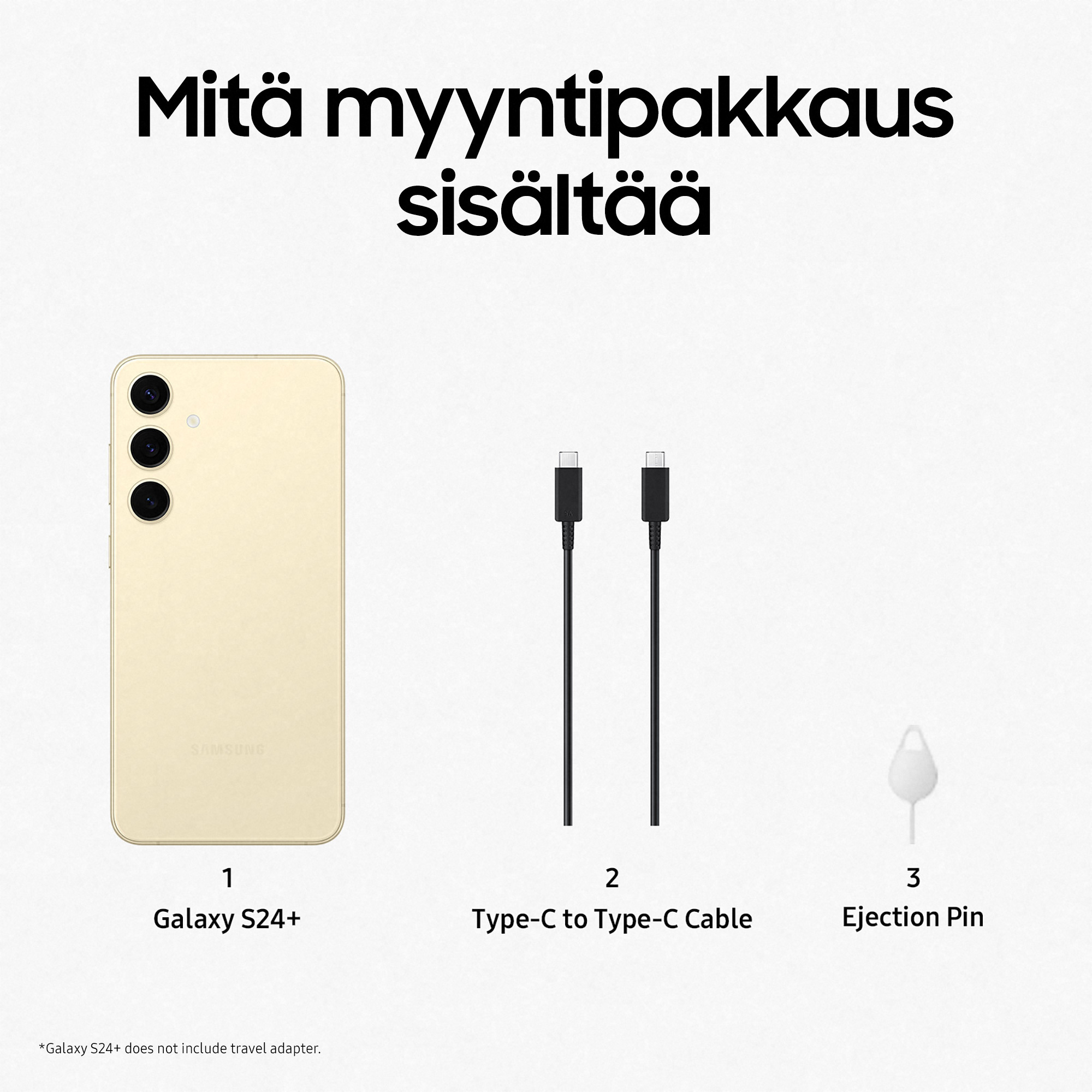 Samsung Galaxy S24+ 5G -puhelin, 512/12 Gt, Amber Yellow 9 Samsung Galaxy S24+ 5G -puhelin, 512/12 Gt, Amber Yellow - Image 9