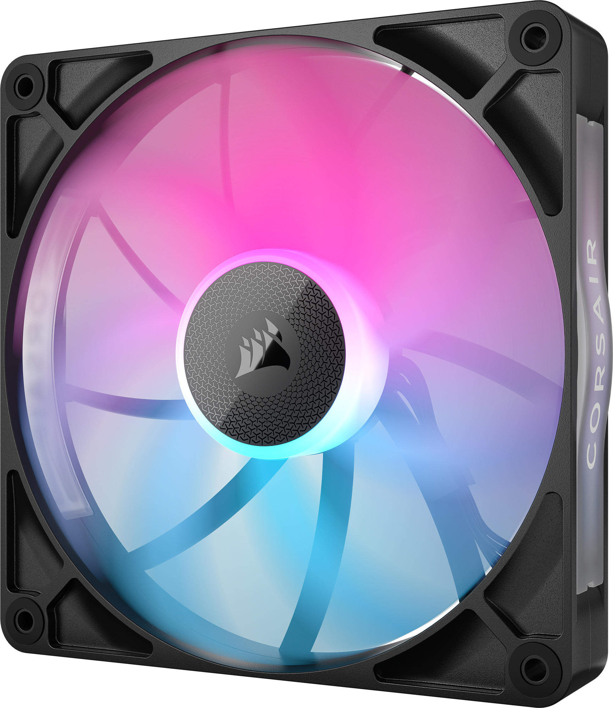 Corsair iCUE LINK RX140 RGB PWM Expansion -tuuletin, musta, 140 mm