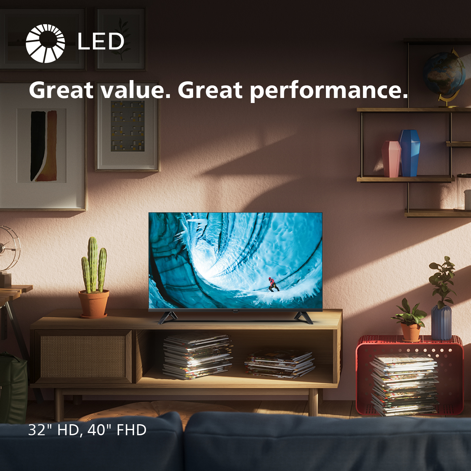 Philips 32" PHS6009 – HD Ready LED TV