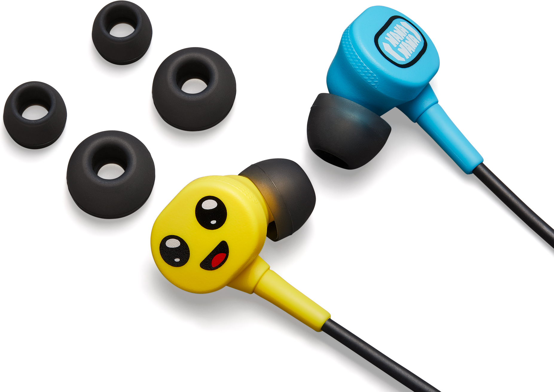 PowerA Wired Earbuds -langalliset nappikuulokkeet, Peely, Switch
