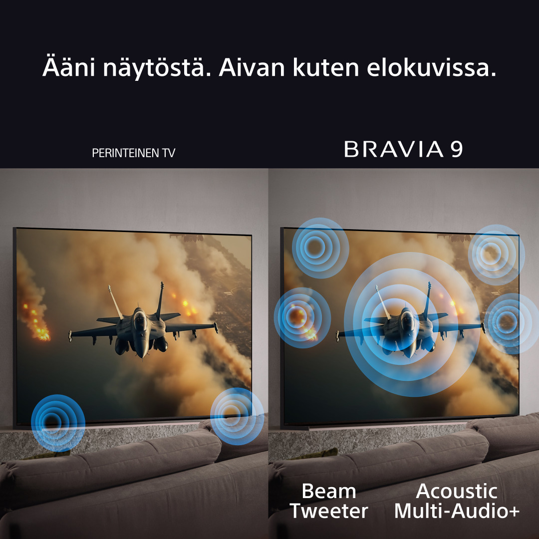 Sony 85" Bravia 9 – 4K QD Mini-LED Google TV