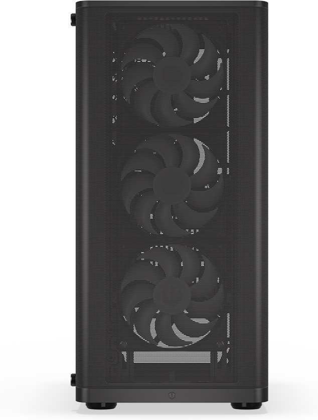 Endorfy Ventum 200 ARGB ATX-kotelo ikkunalla, musta