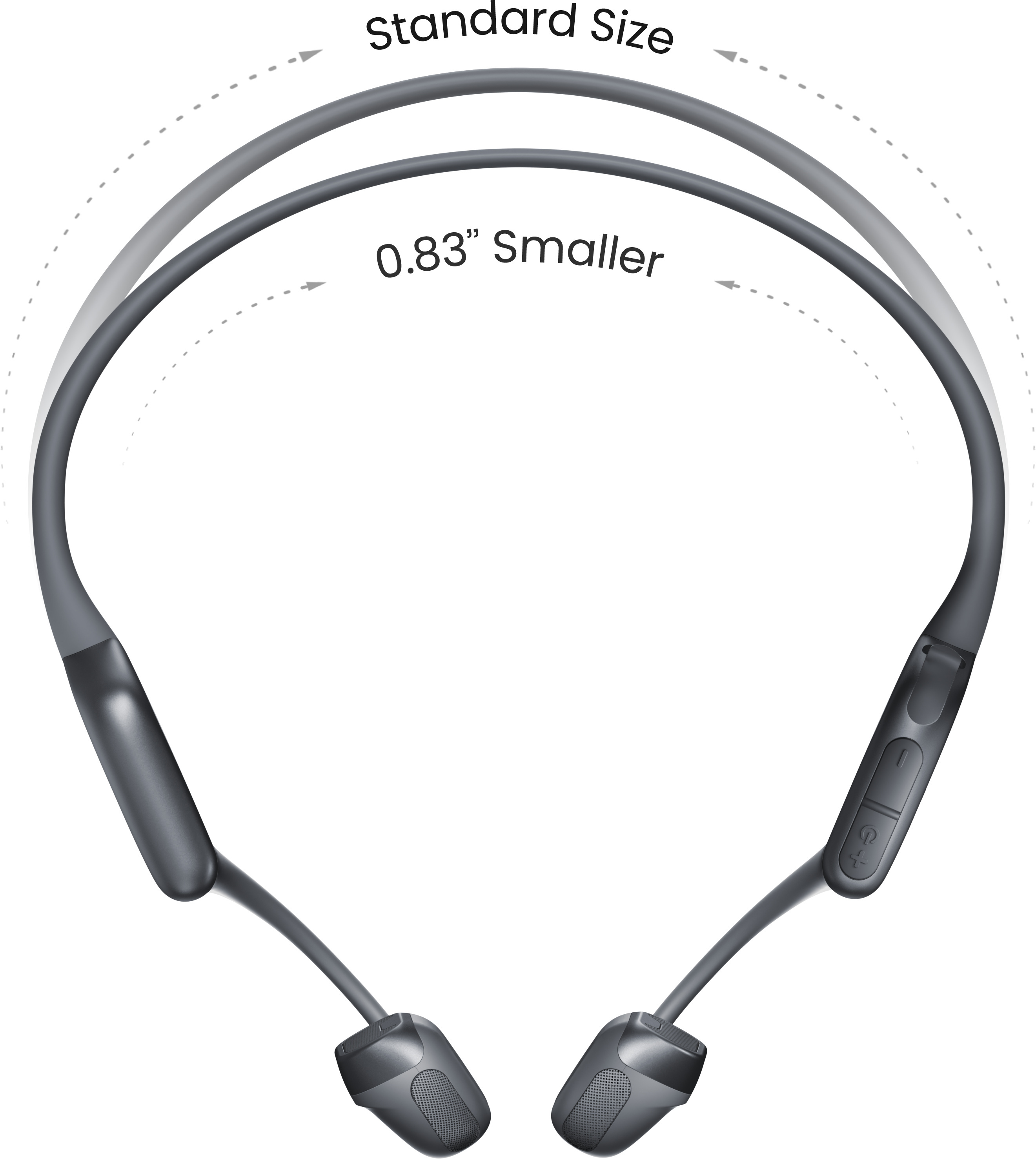 Shokz OpenRun Pro 2 Mini luujohdekuulokkeet, musta