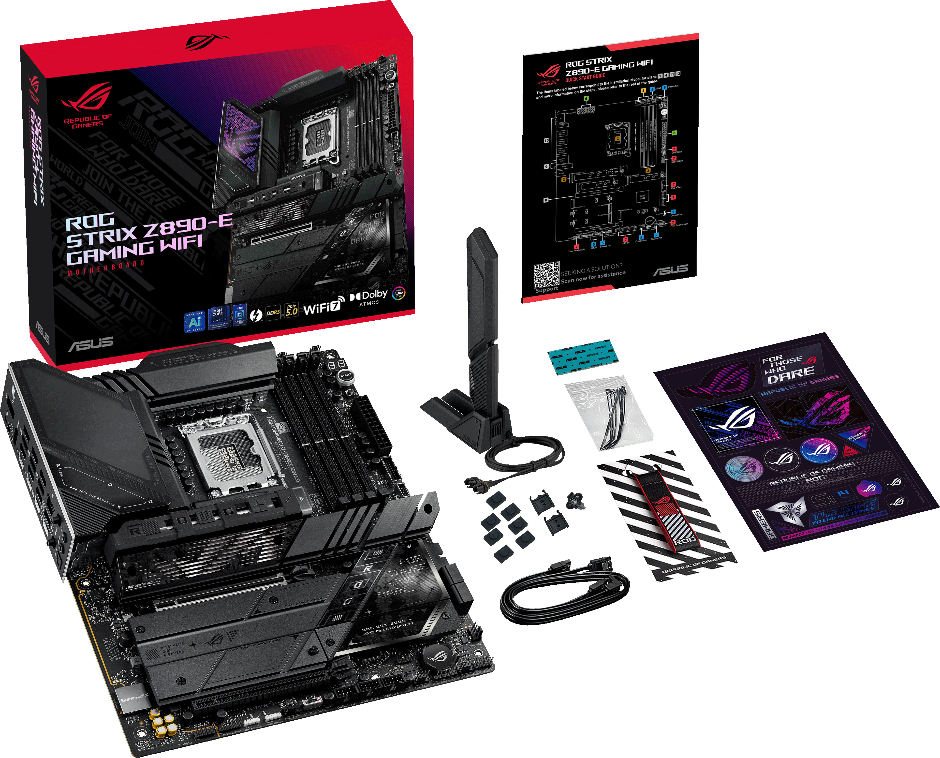 ASUS ROG STRIX Z890-E GAMING WIFI ATX -emolevy