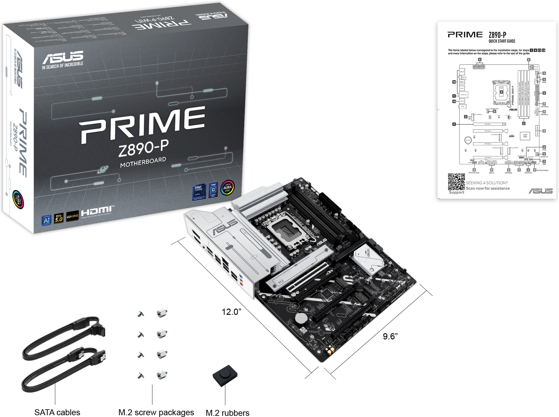 ASUS PRIME Z890-P ATX -emolevy