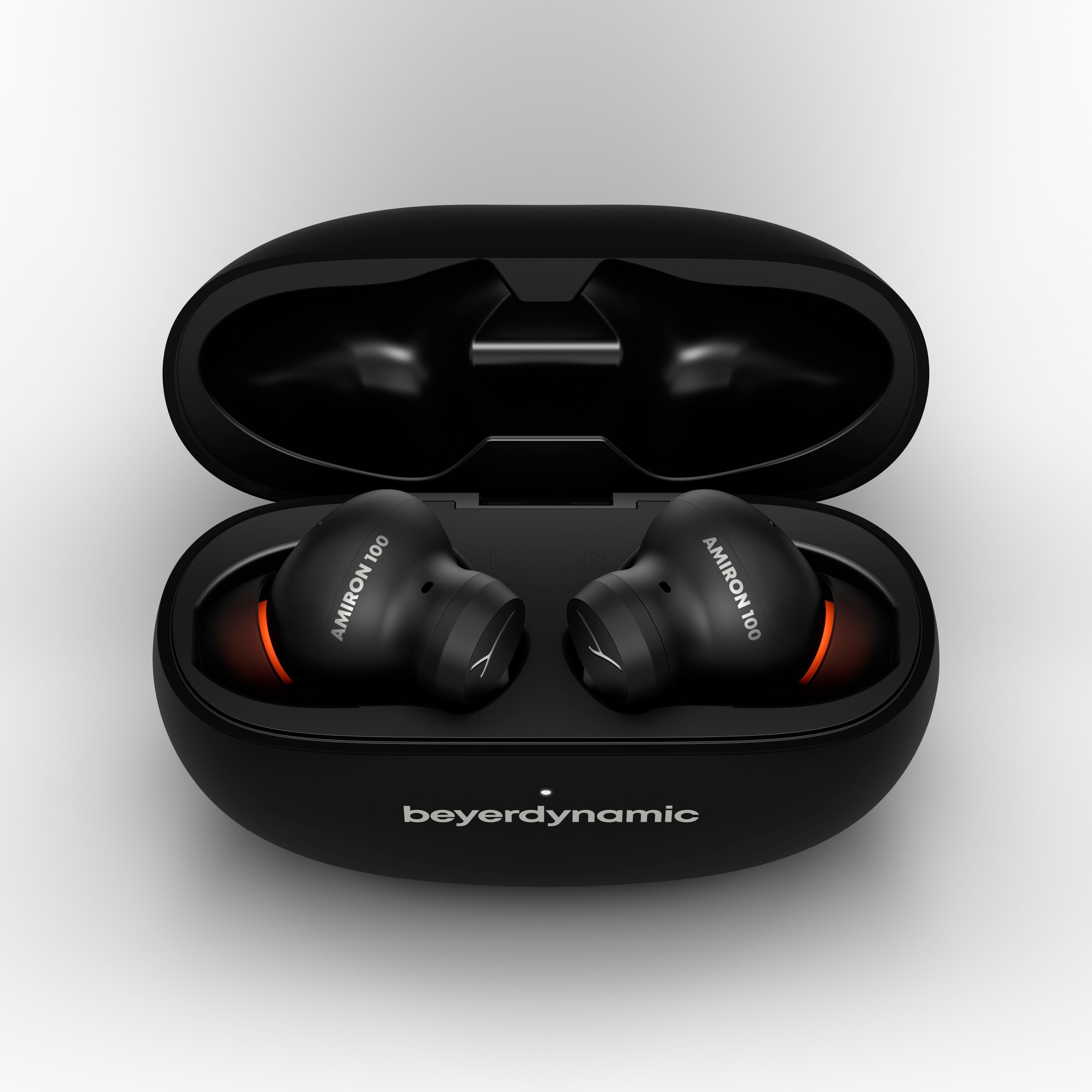 Beyerdynamic Amiron 100 nappikuulokkeet aktiivisella melunvaimennuksella, musta