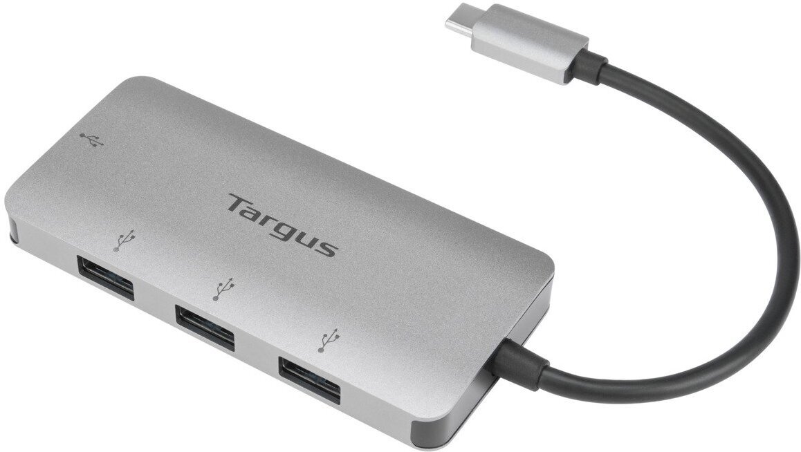 Targus USB-C-USB-A-Hubi, 4 porttia