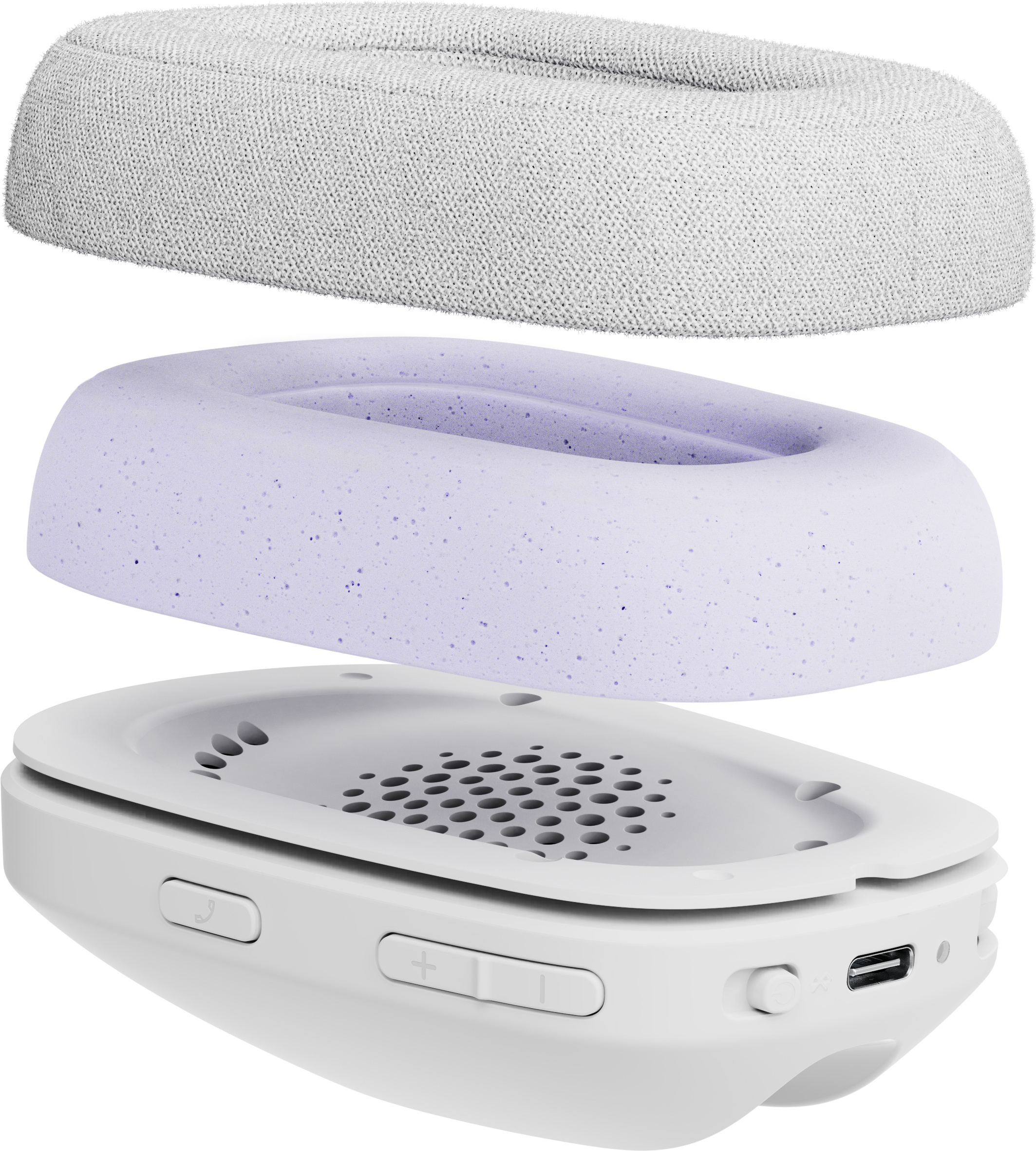 Logitech Zone Vibe 100 -langattomat kuulokkeet, valkoinen